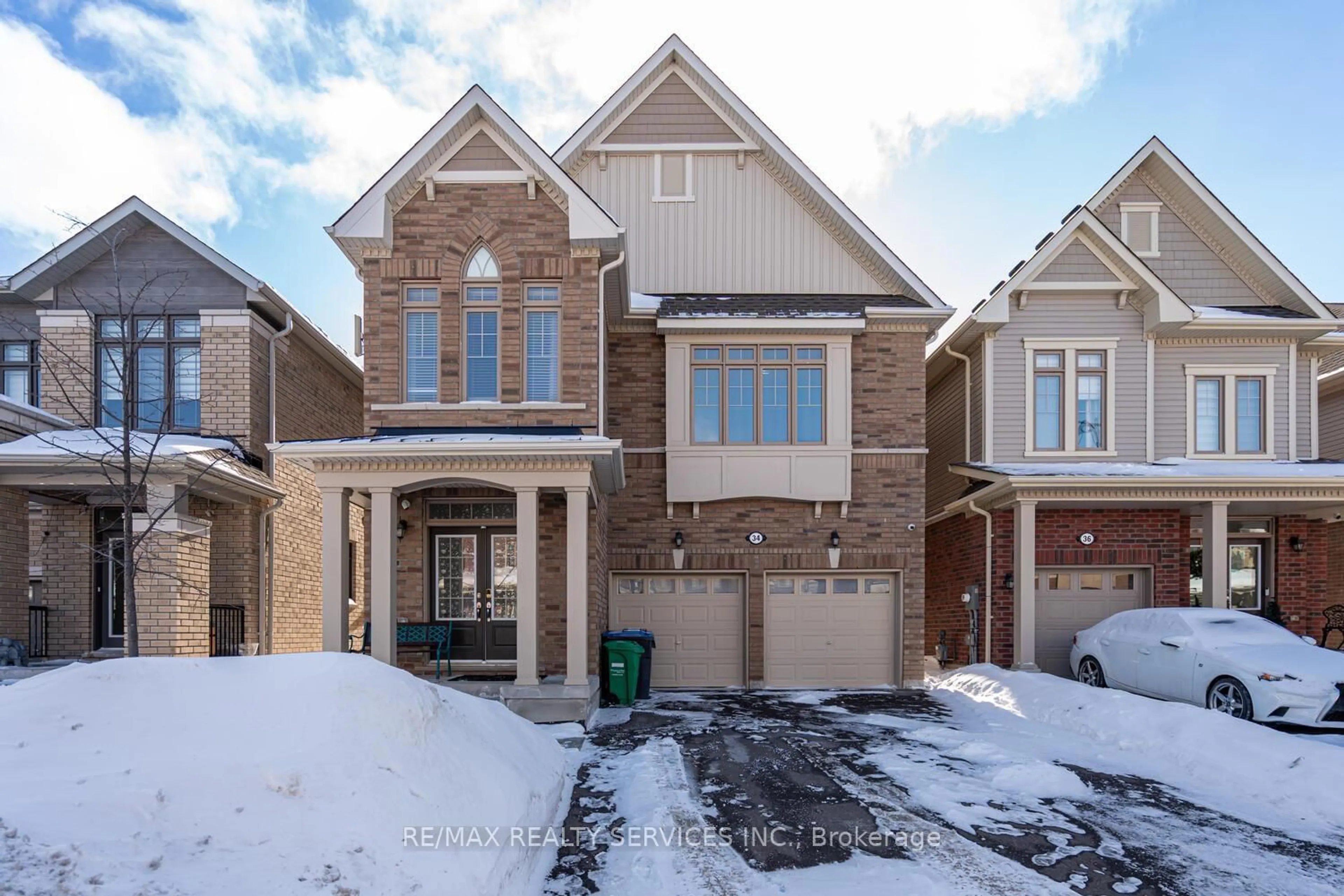 Home with brick exterior material, street for 34 Thornvalley Terr, Caledon Ontario L7C 4H9