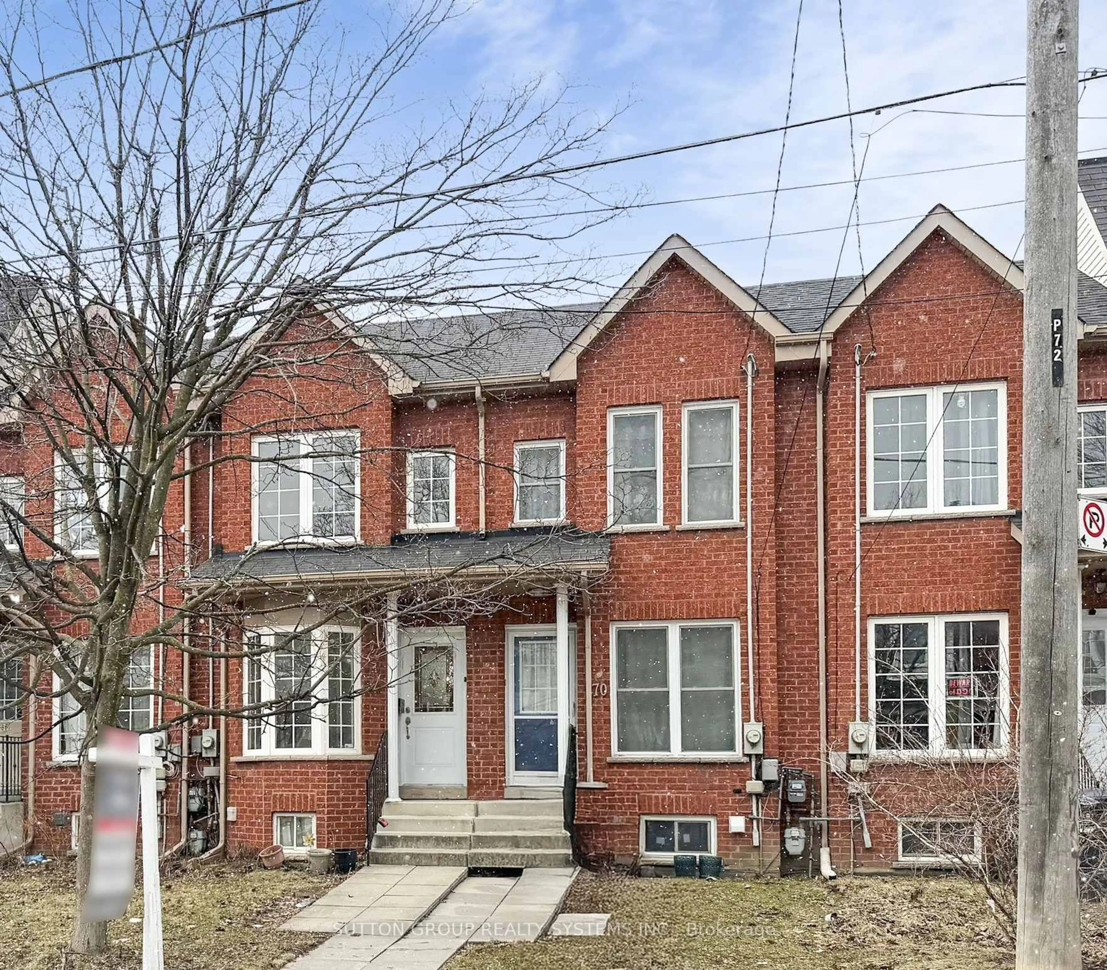 Home with brick exterior material, street for 68 Osler St, Toronto Ontario M6P 4A2
