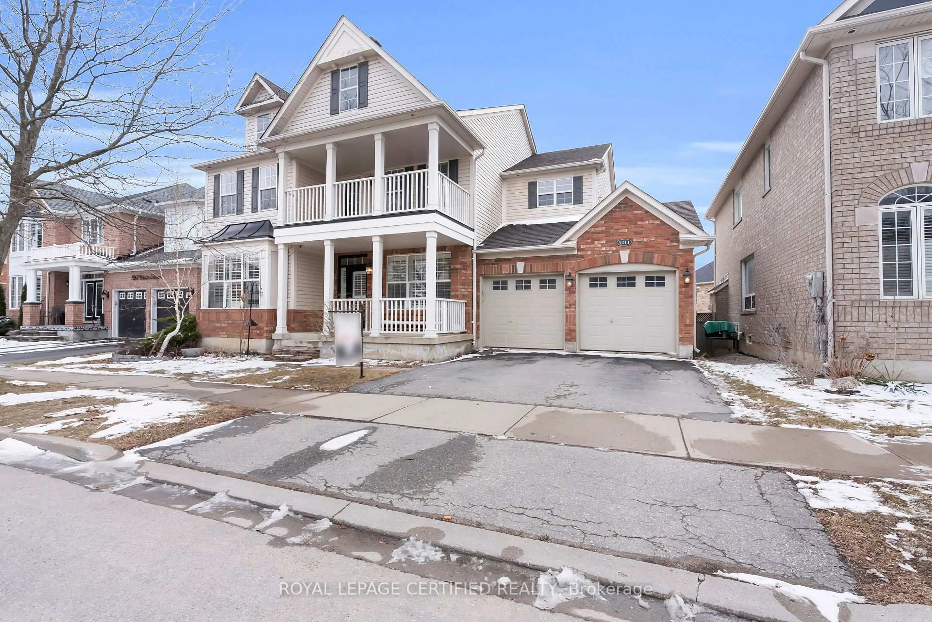Home with brick exterior material, street for 1211 Winter Cres, Milton Ontario L9T 6V8