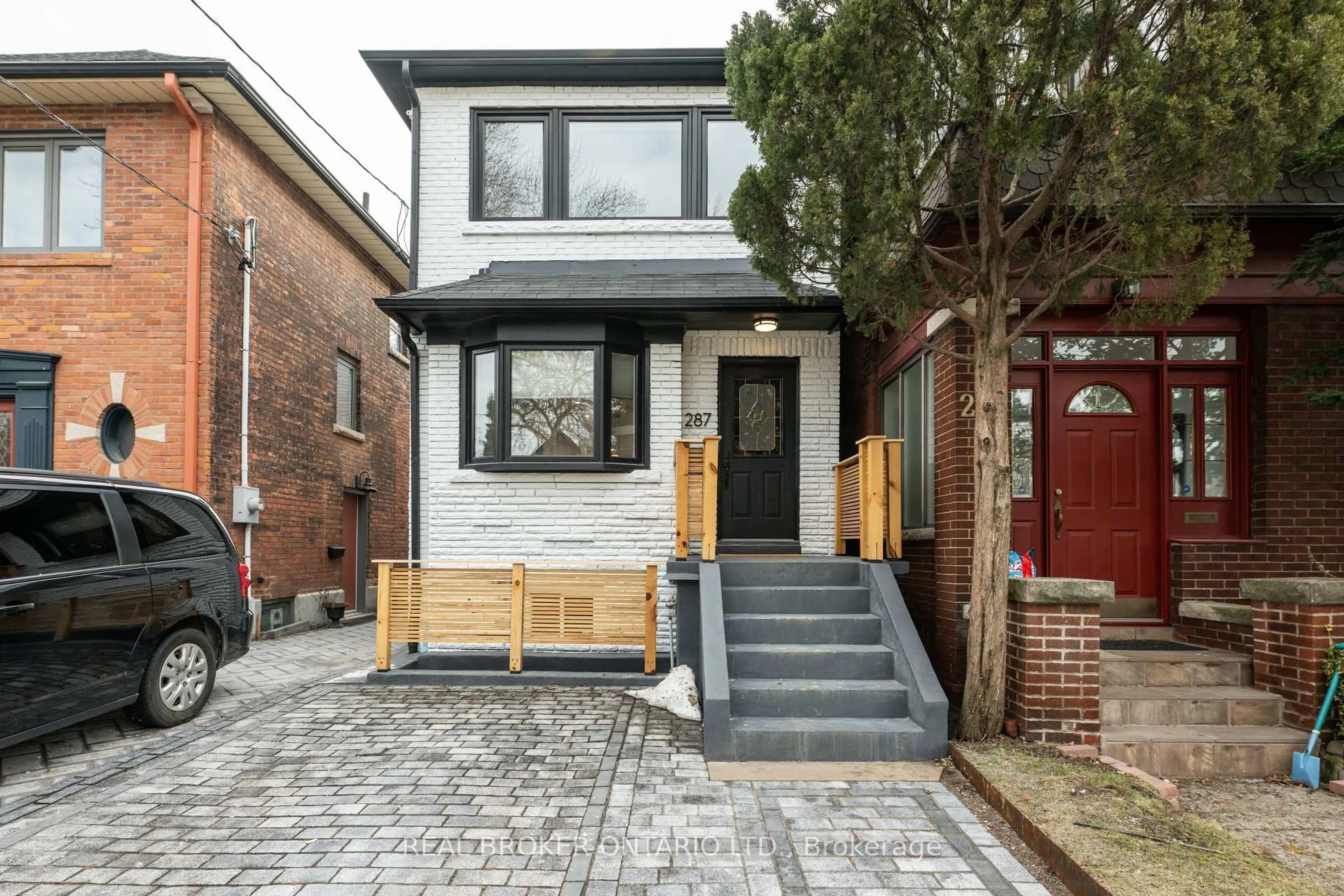 Home with brick exterior material, street for 287 High Park Ave, Toronto Ontario M6P 2S8