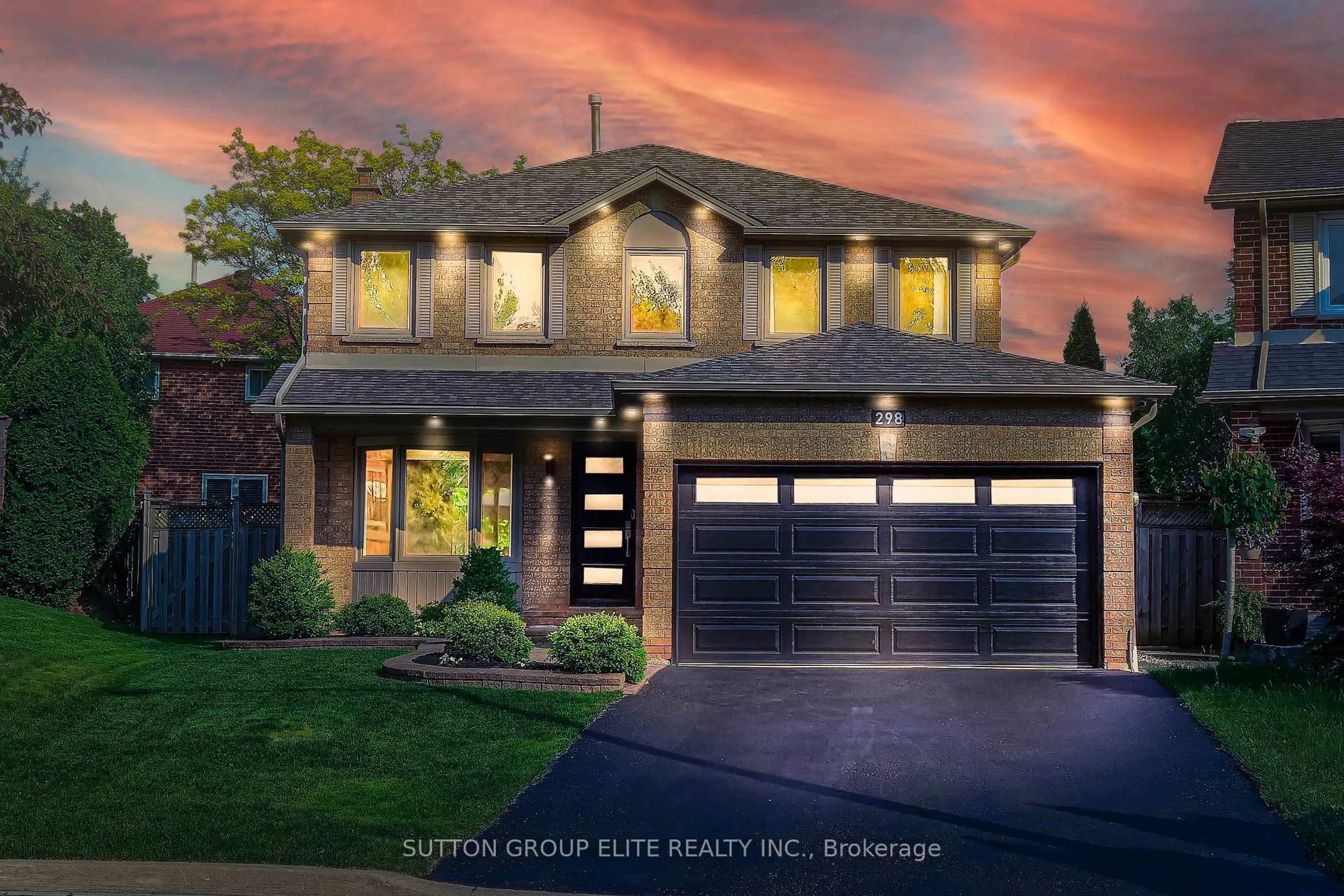 Home with brick exterior material, street for 298 Fredericksburg Crt, Mississauga Ontario L4Z 2T2