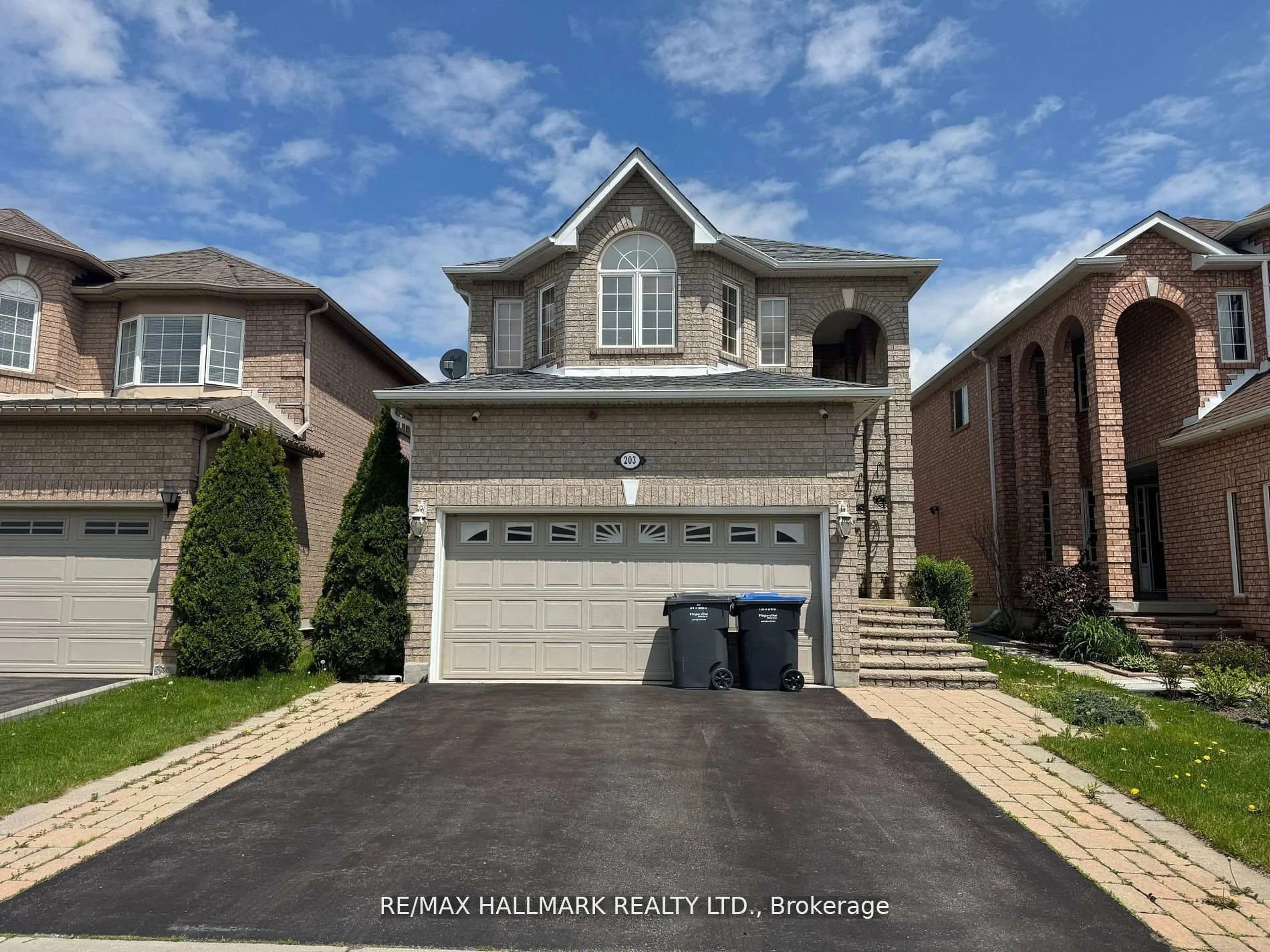 Home with brick exterior material, street for 203 Landsbridge St, Caledon Ontario L7E 2J6