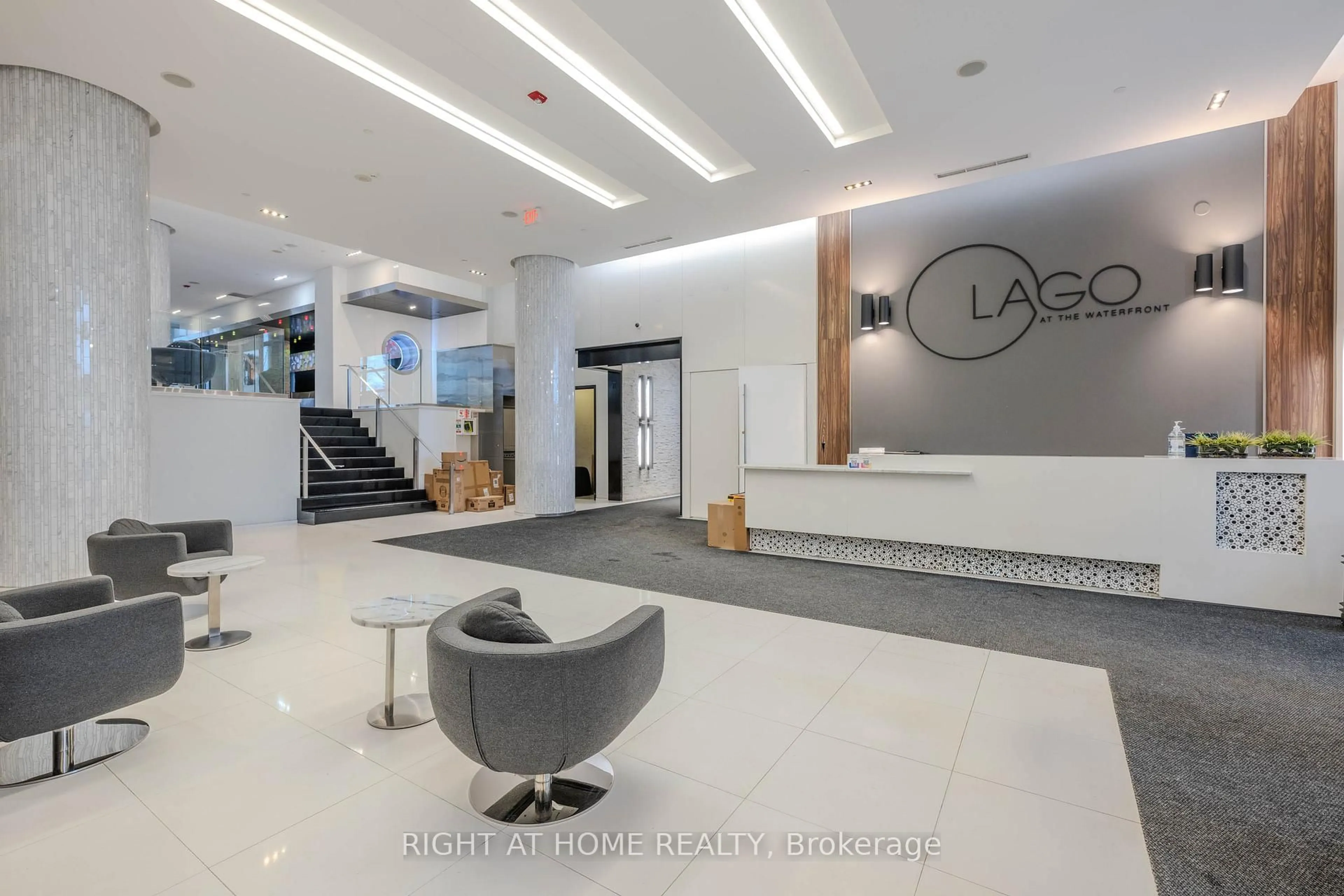 Lobby for 56 Annie Craig Dr #4006, Toronto Ontario M8V 0C8