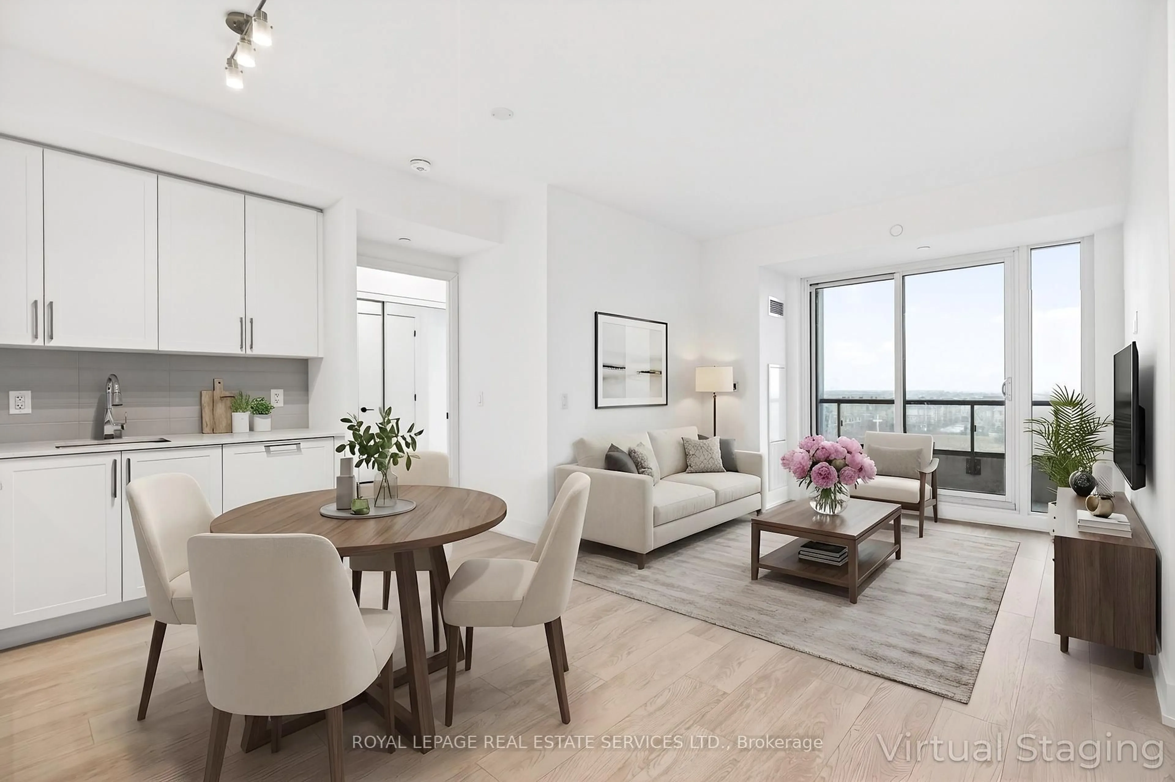 Living room with furniture, unknown for 2450 Old Bronte Rd #512, Oakville Ontario L6M 5P6