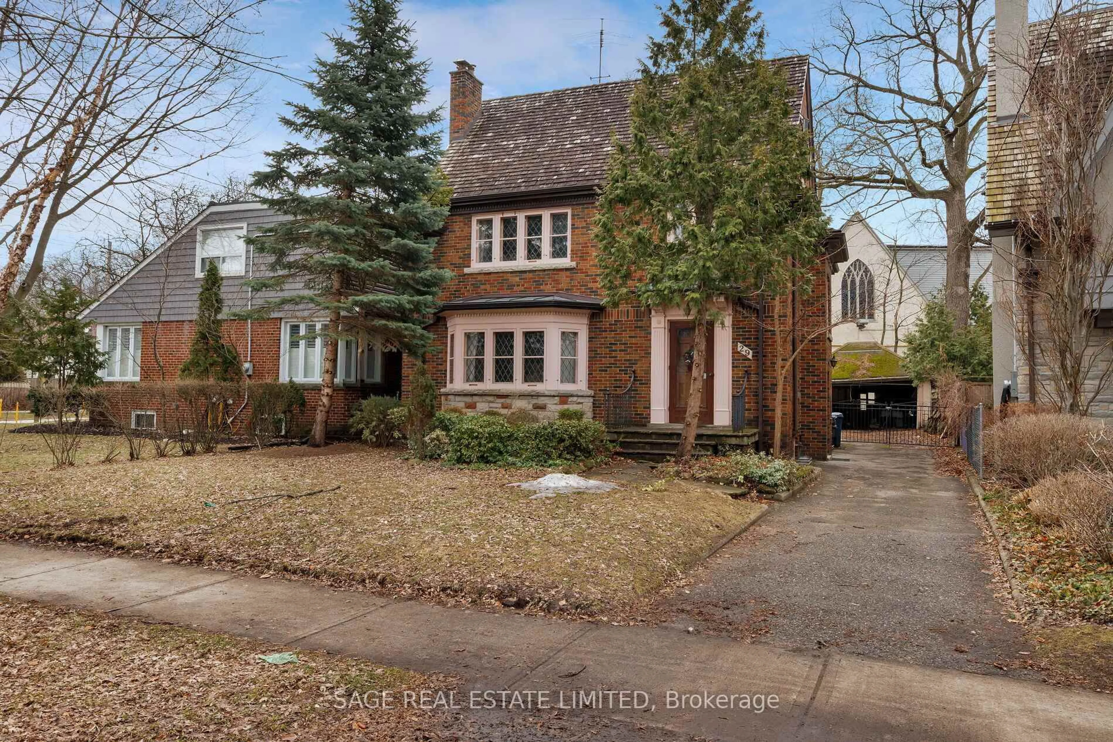 Home with brick exterior material, street for 29 Strath Ave, Toronto Ontario M8X 1R2