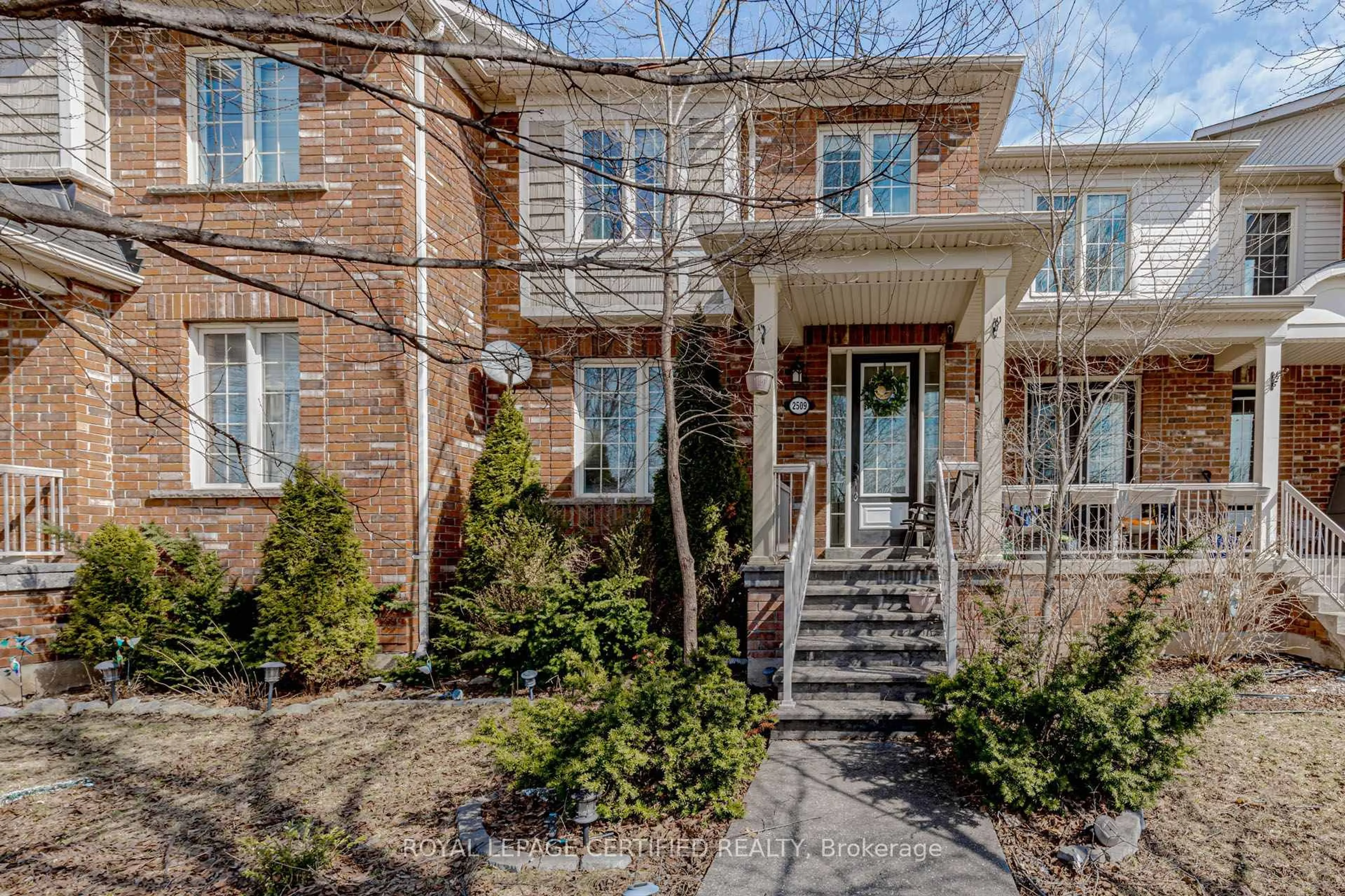 Home with brick exterior material, street for 2509 Postmaster Dr, Oakville Ontario L6M 0L5