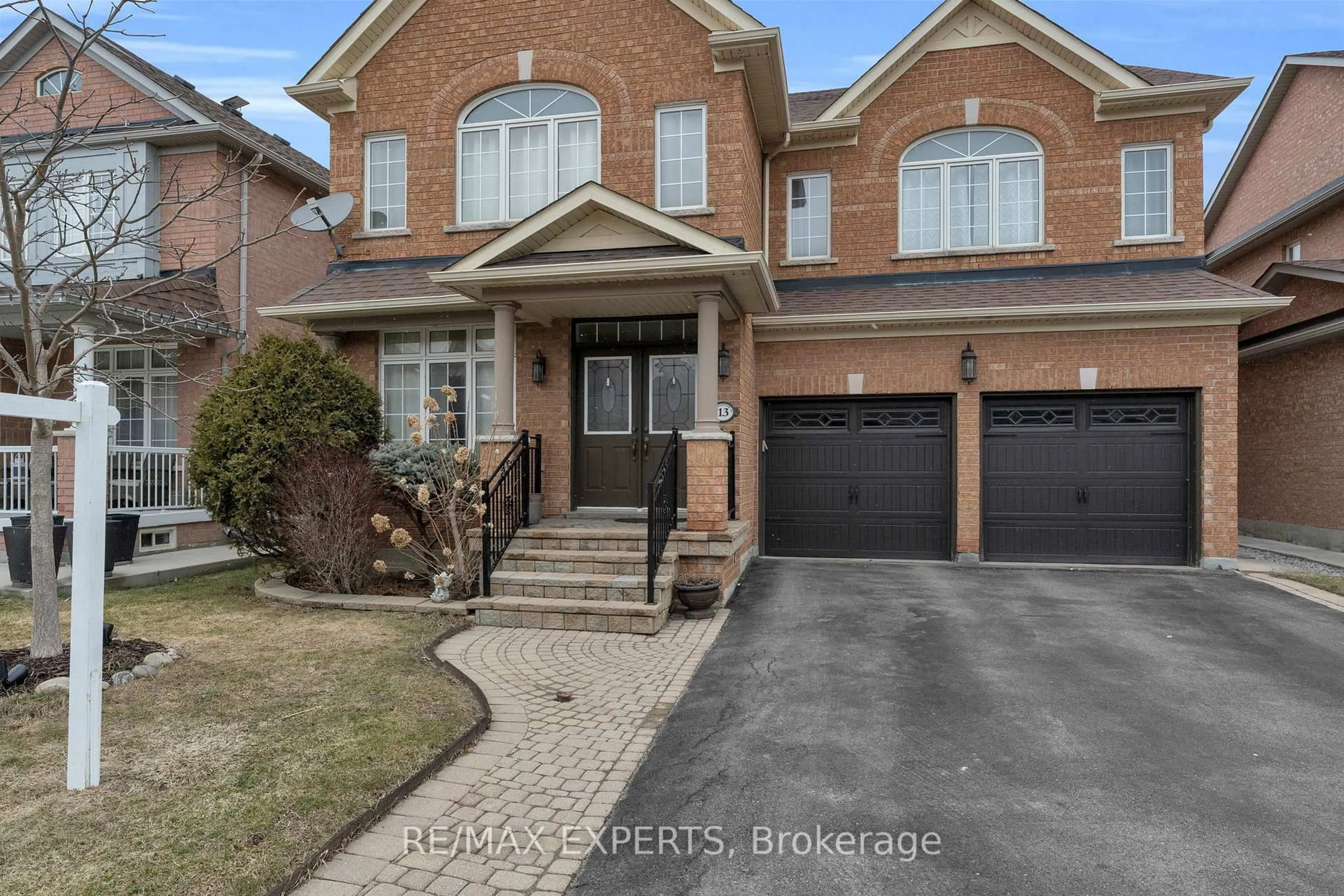Home with brick exterior material, street for 13 Villagewood St, Brampton Ontario L6P 2C3