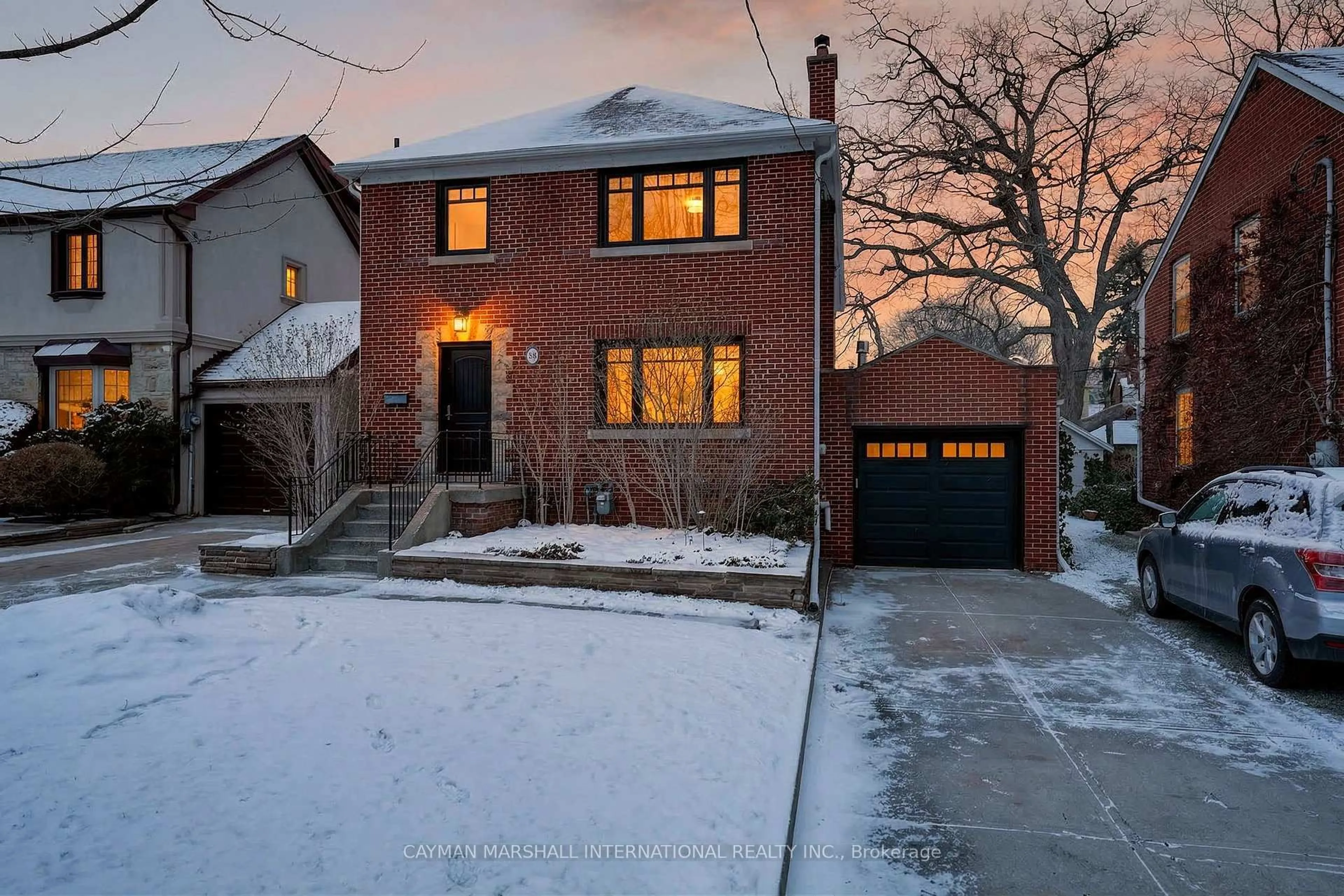 Home with brick exterior material, street for 58 Belvedere Blvd, Toronto Ontario M8X 1K4