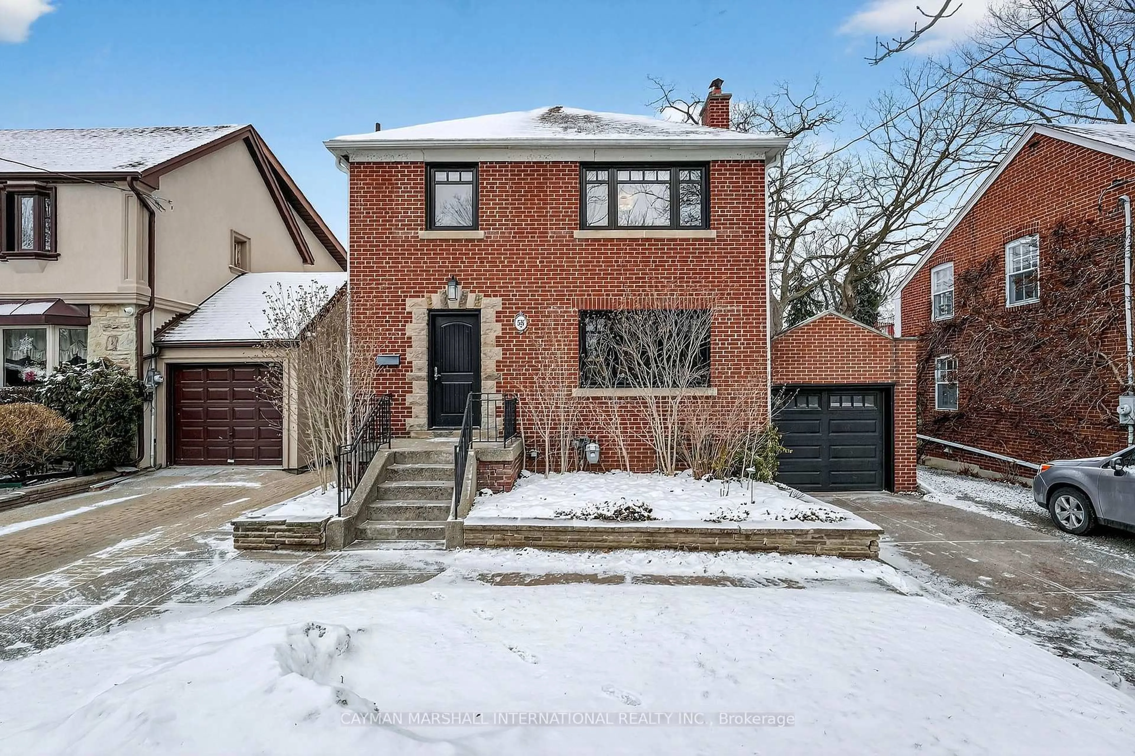 Home with brick exterior material, street for 58 Belvedere Blvd, Toronto Ontario M8X 1K4