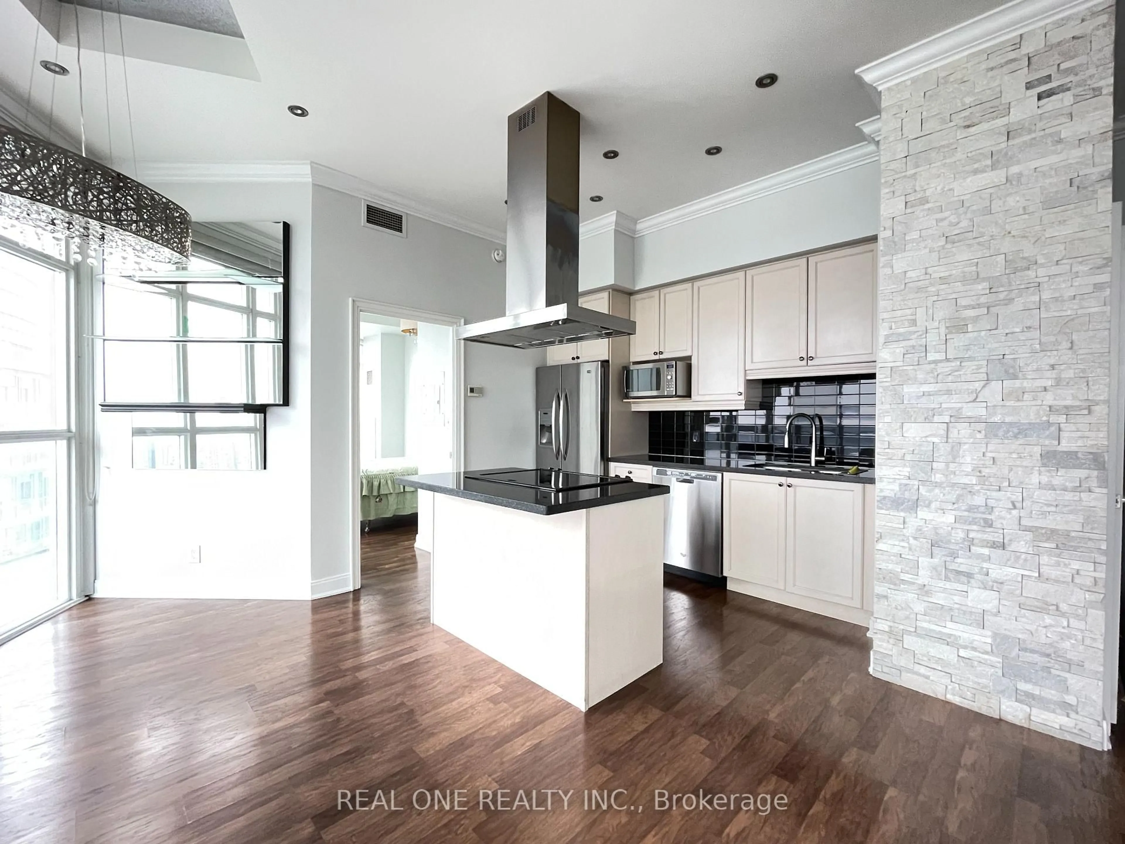 Open concept kitchen, unknown for 60 Absolute Ave #5003, Mississauga Ontario L4Z 0A9