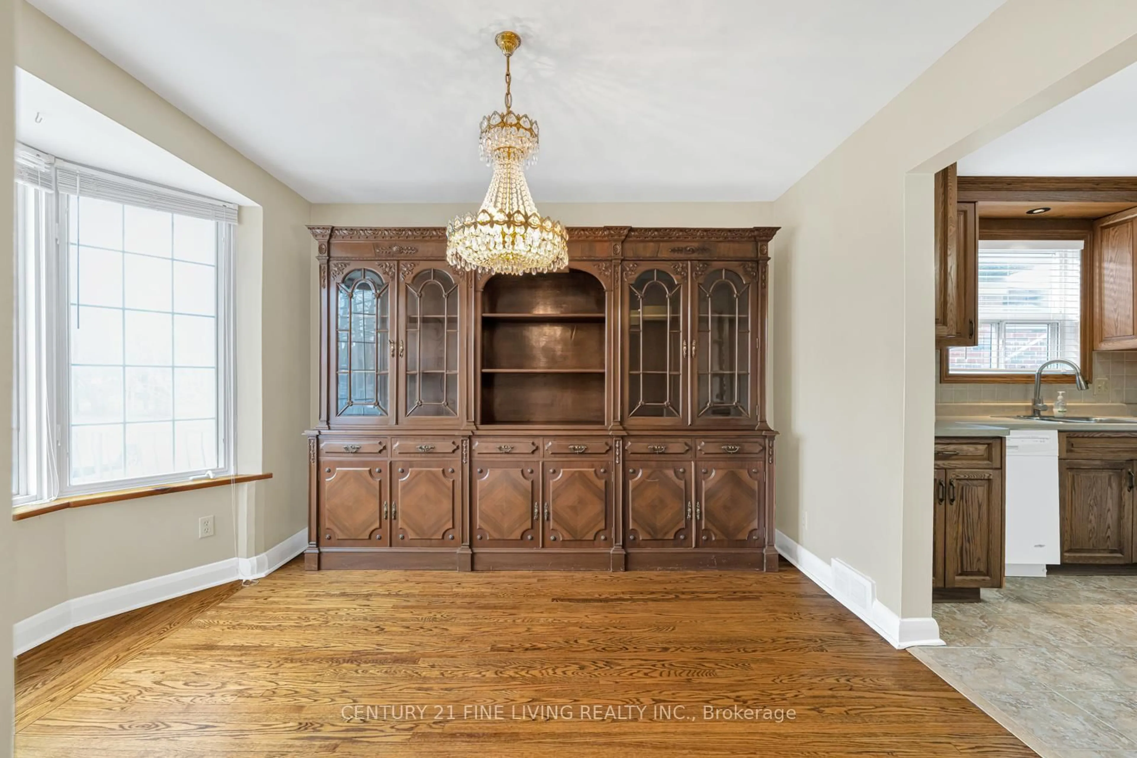 Dining room, wood/laminate floor for 382 Hillmount Ave, Toronto Ontario M6B 1Y8
