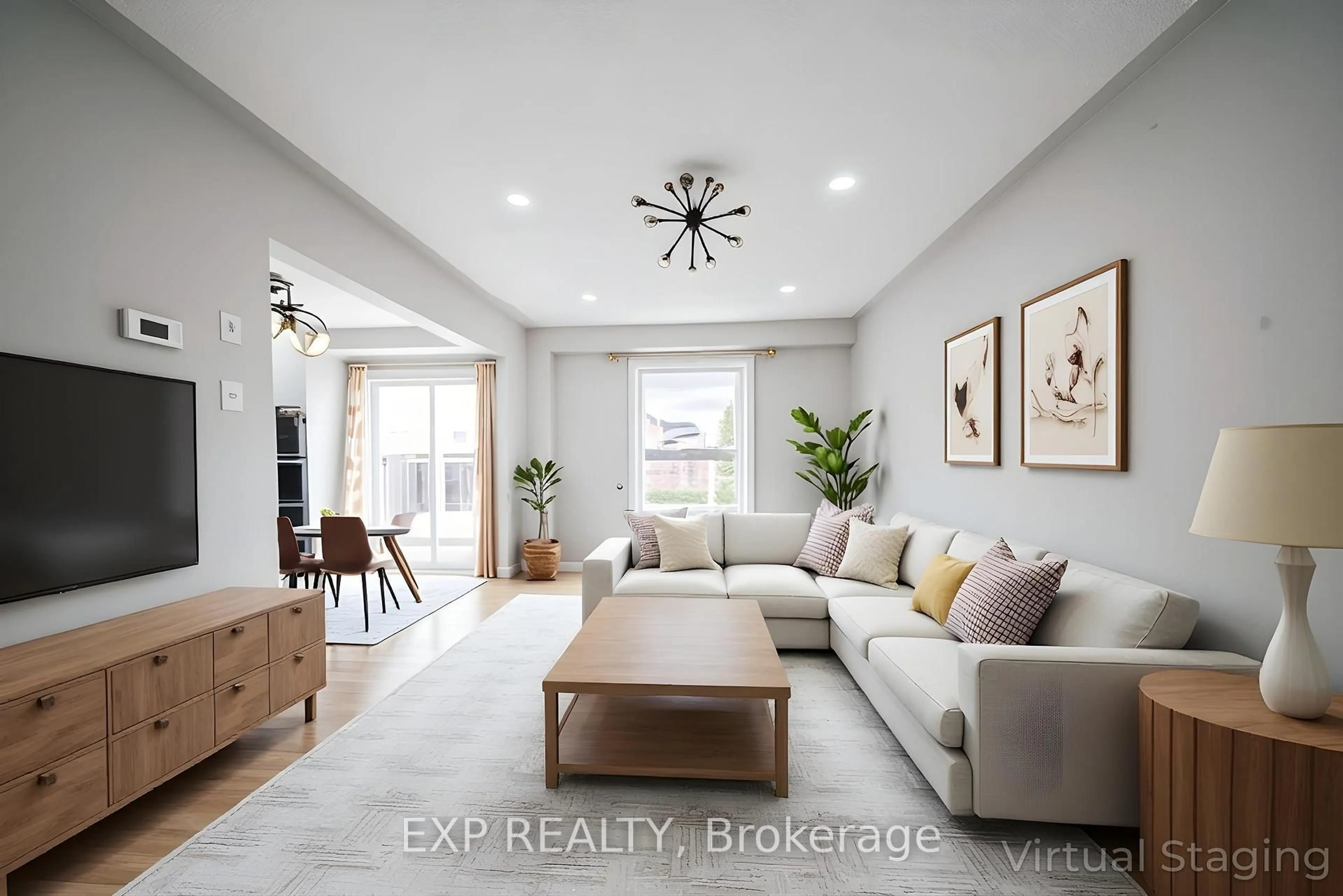 Living room with furniture, unknown for 3 Deforest Dr, Brampton Ontario L7A 2Y3