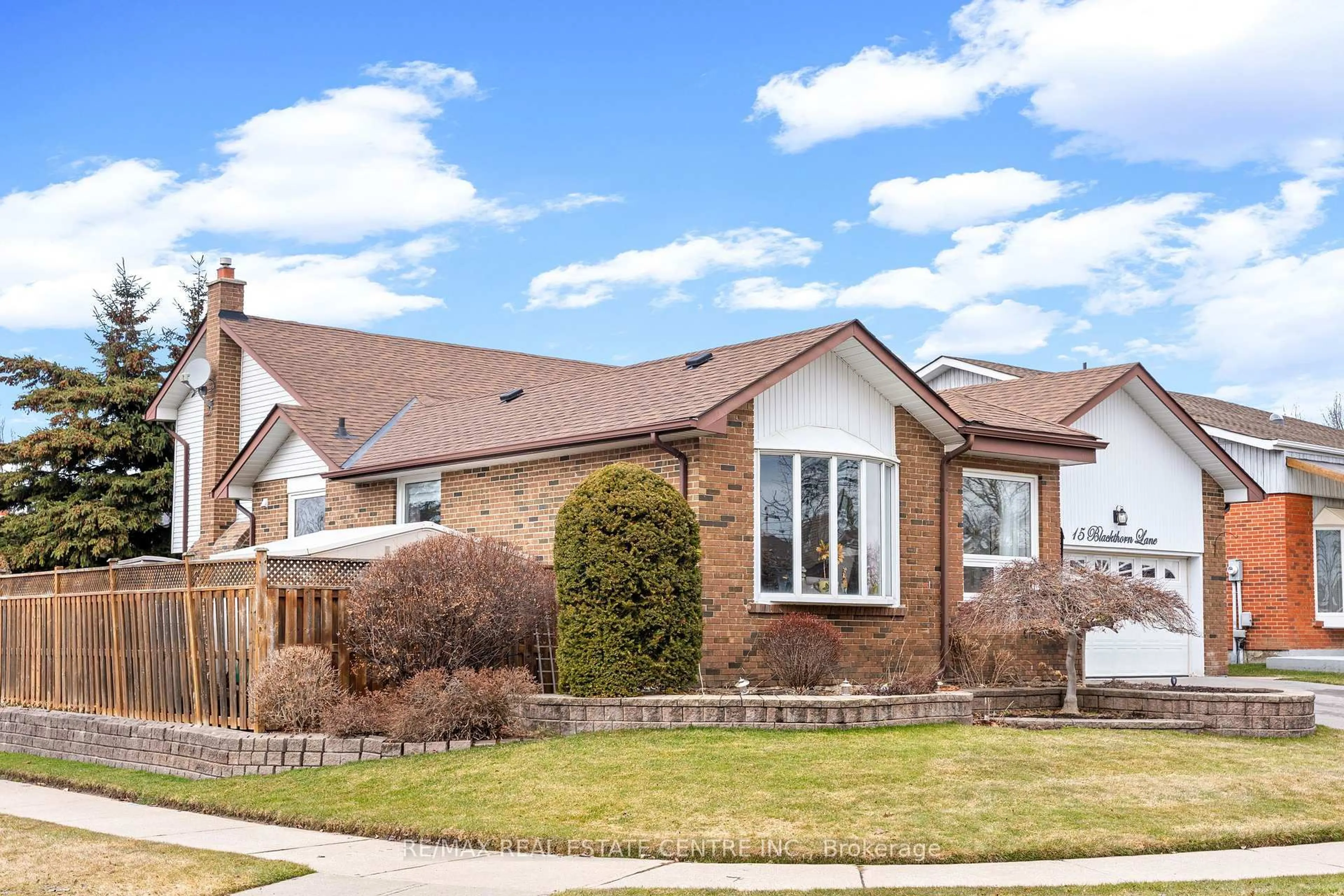 Home with brick exterior material, street for 15 Blackthorn Lane, Brampton Ontario L6V 3K7