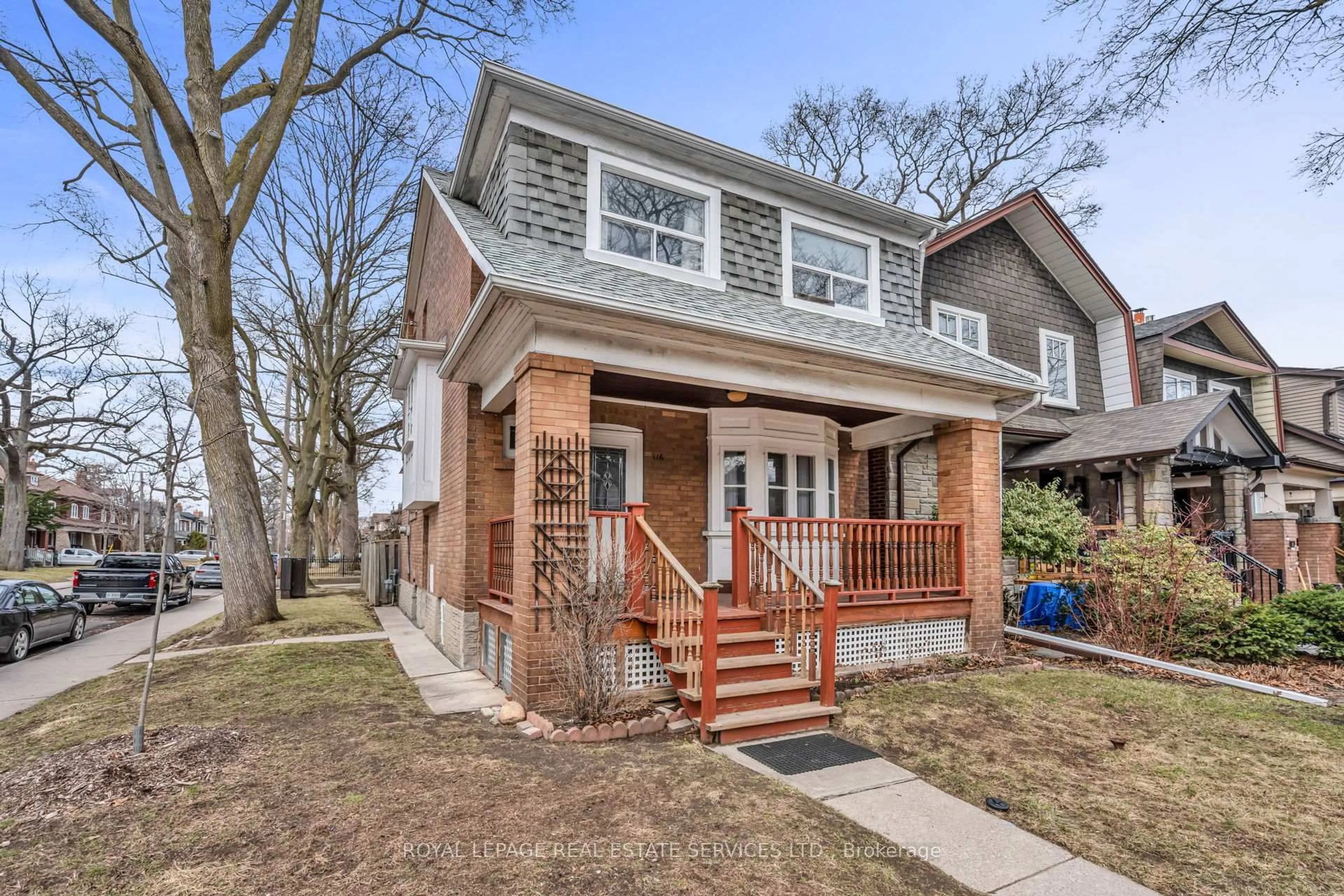 Home with brick exterior material, street for 116 Colbeck St, Toronto Ontario M6S 1V4