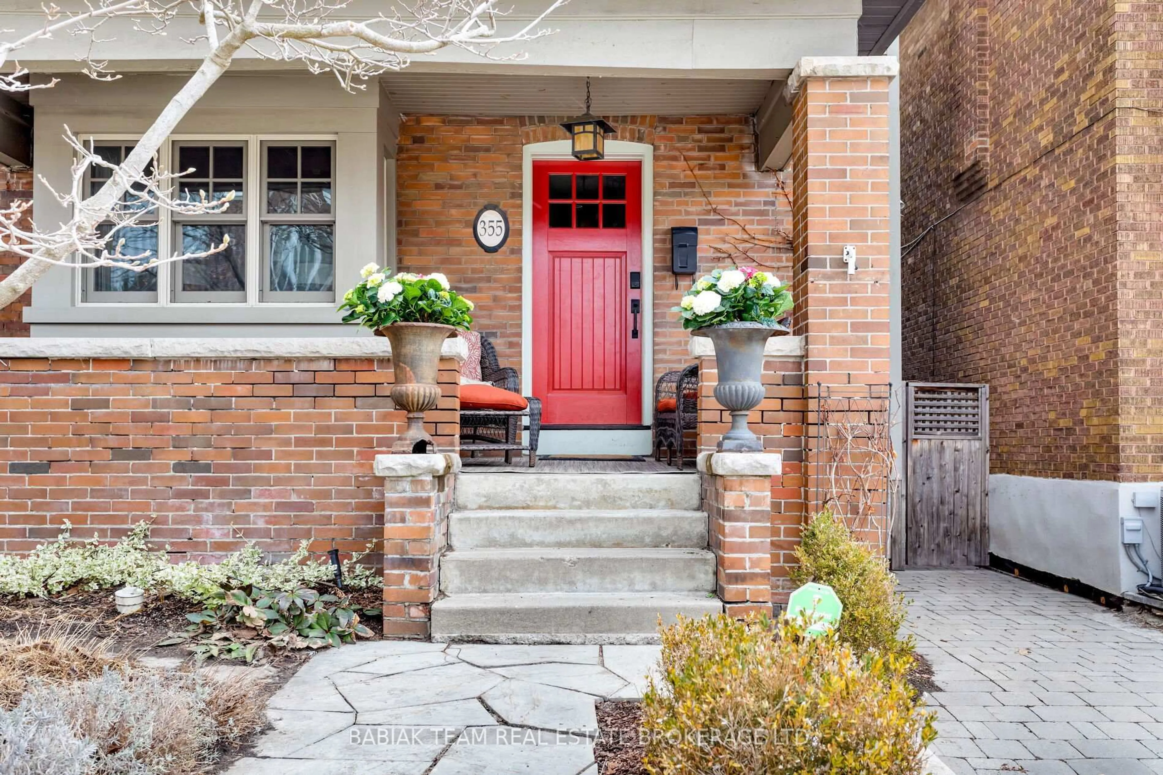 Home with brick exterior material, street for 355 Windermere Ave, Toronto Ontario M6S 3L2