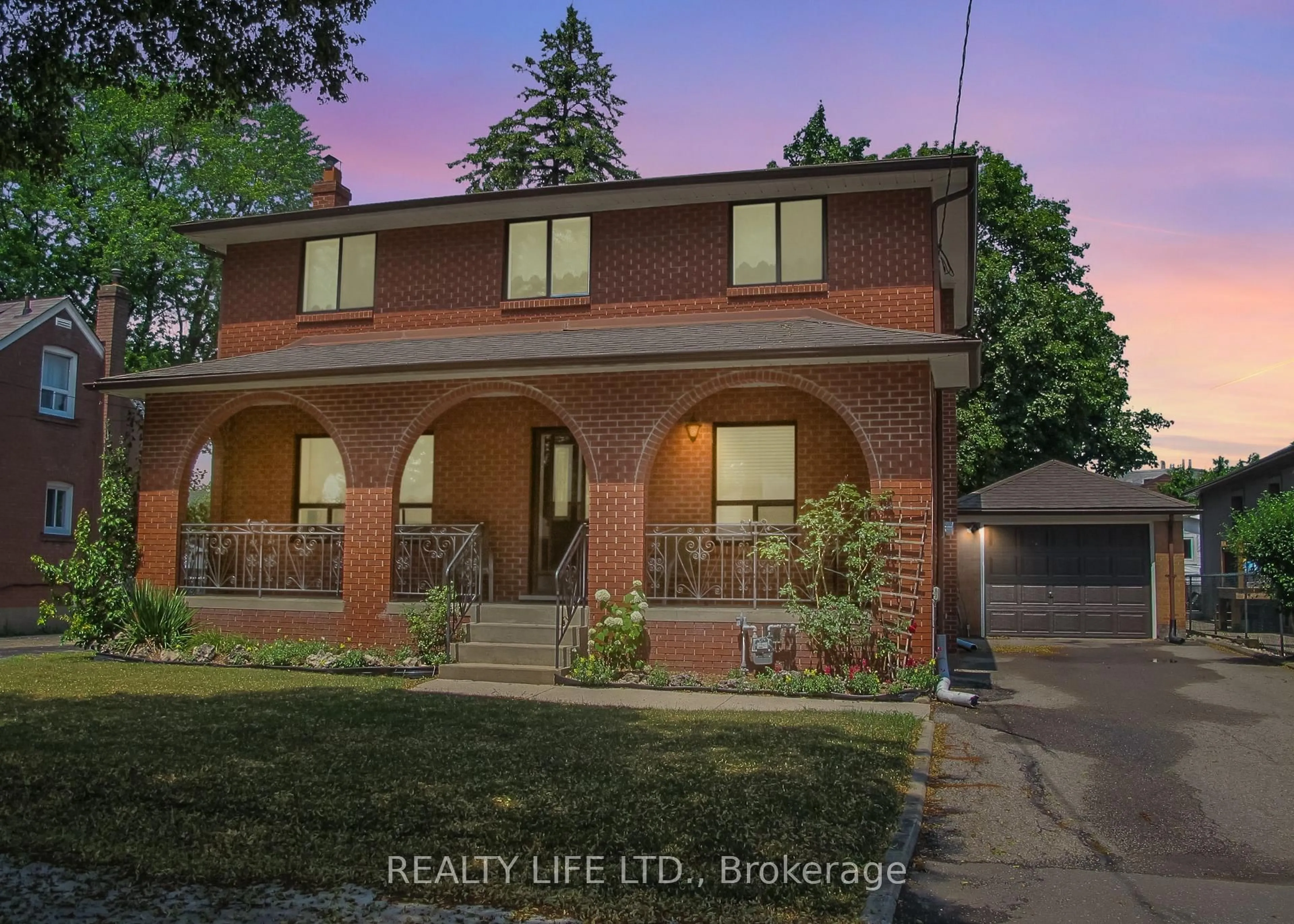 Home with brick exterior material, street for 4 Rosalie Ave, Toronto Ontario M3L 1C5