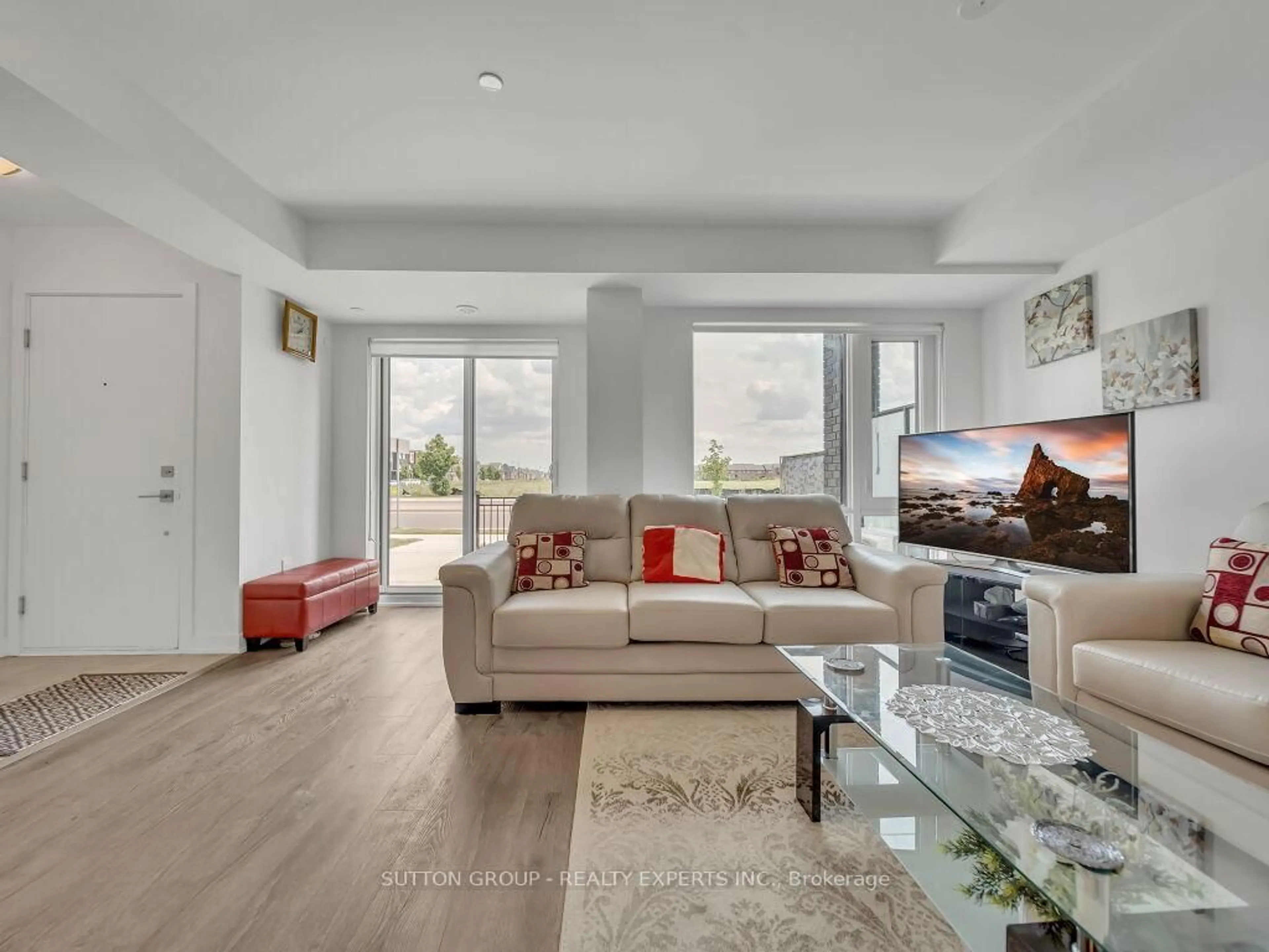 Living room with furniture, unknown for 25 Romilly Ave #17, Brampton Ontario L7A 5L8