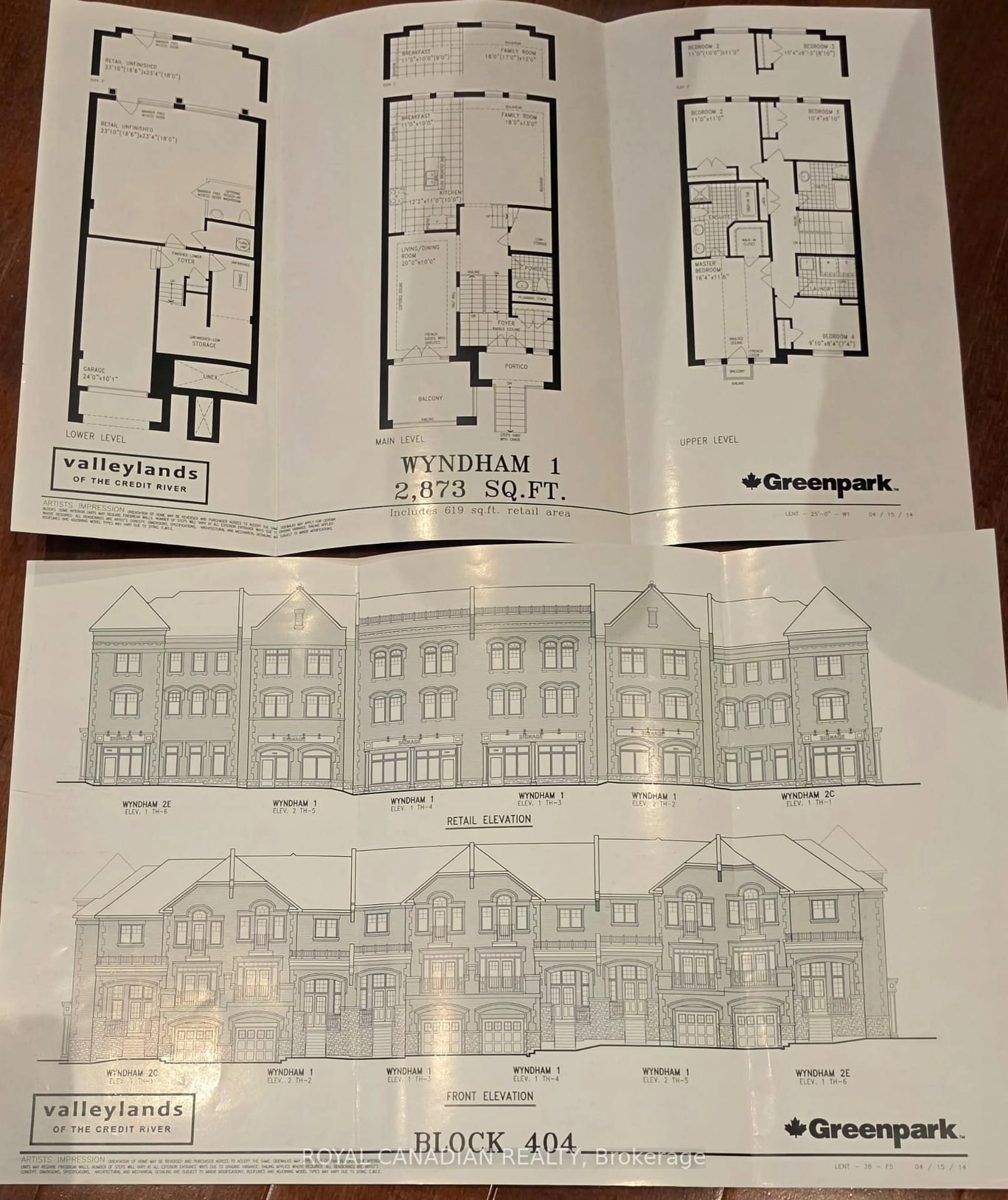 Floor plan for 54 Chesterwood Cres, Brampton Ontario L6Y 0Z4
