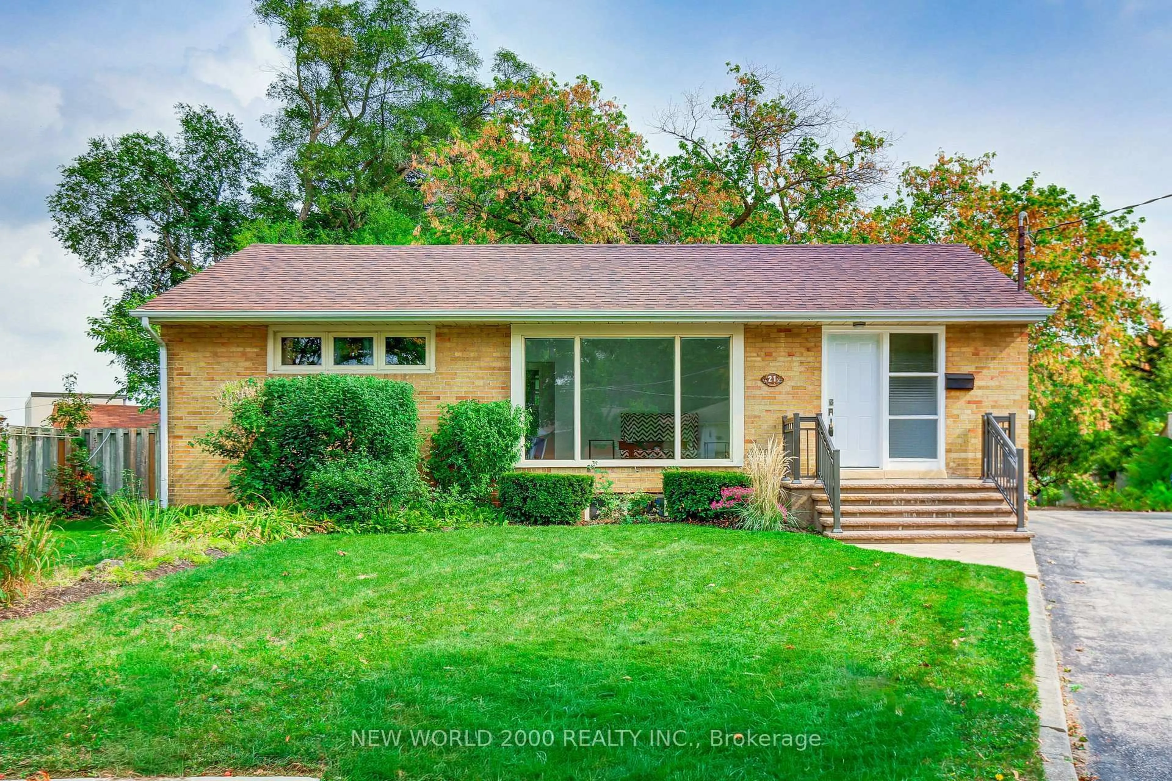 Home with brick exterior material, street for 21 Restever Gate, Toronto Ontario M9W 4B8