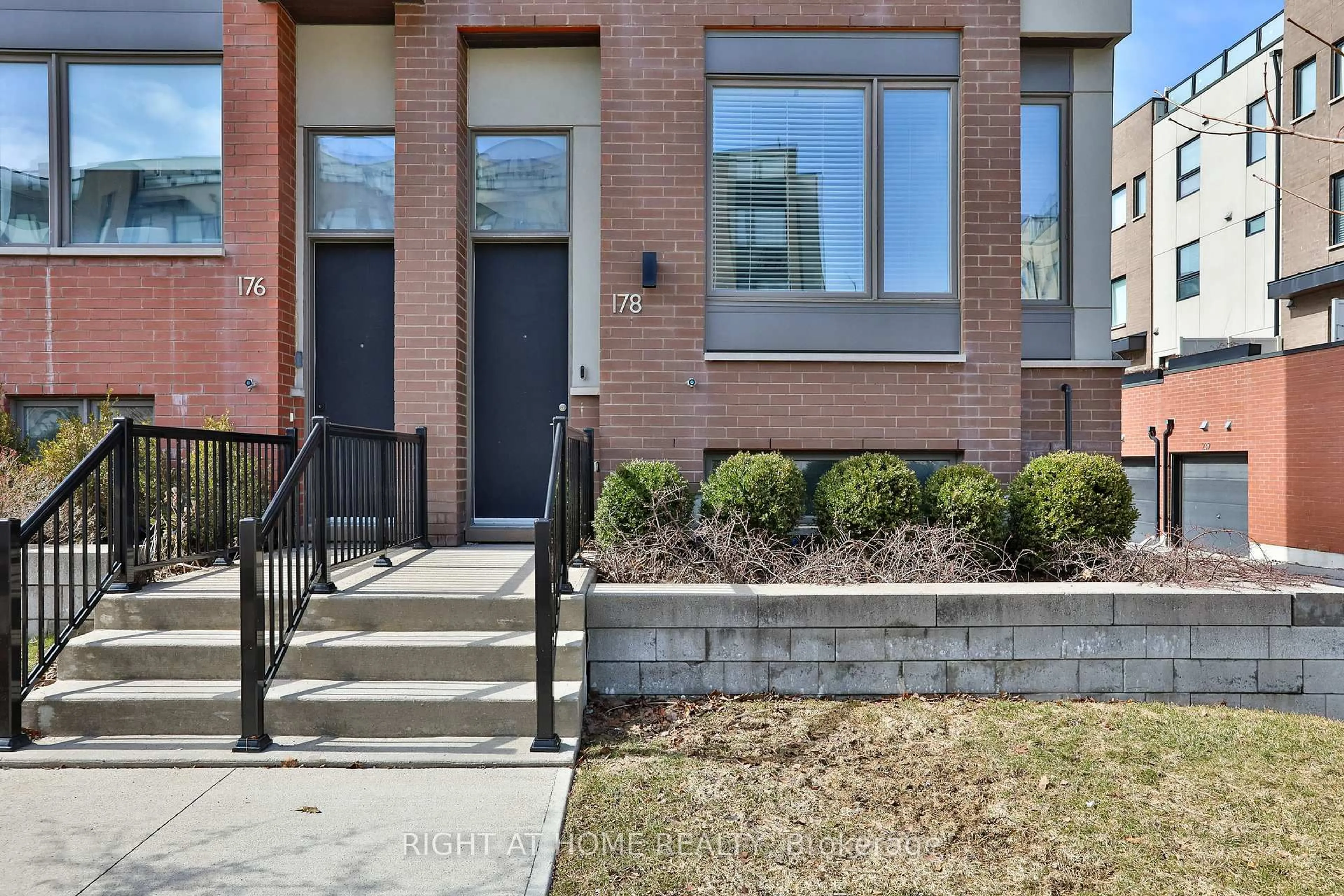 Home with brick exterior material, street for 178 Frederick Tisdale Dr, Toronto Ontario M3K 0A6
