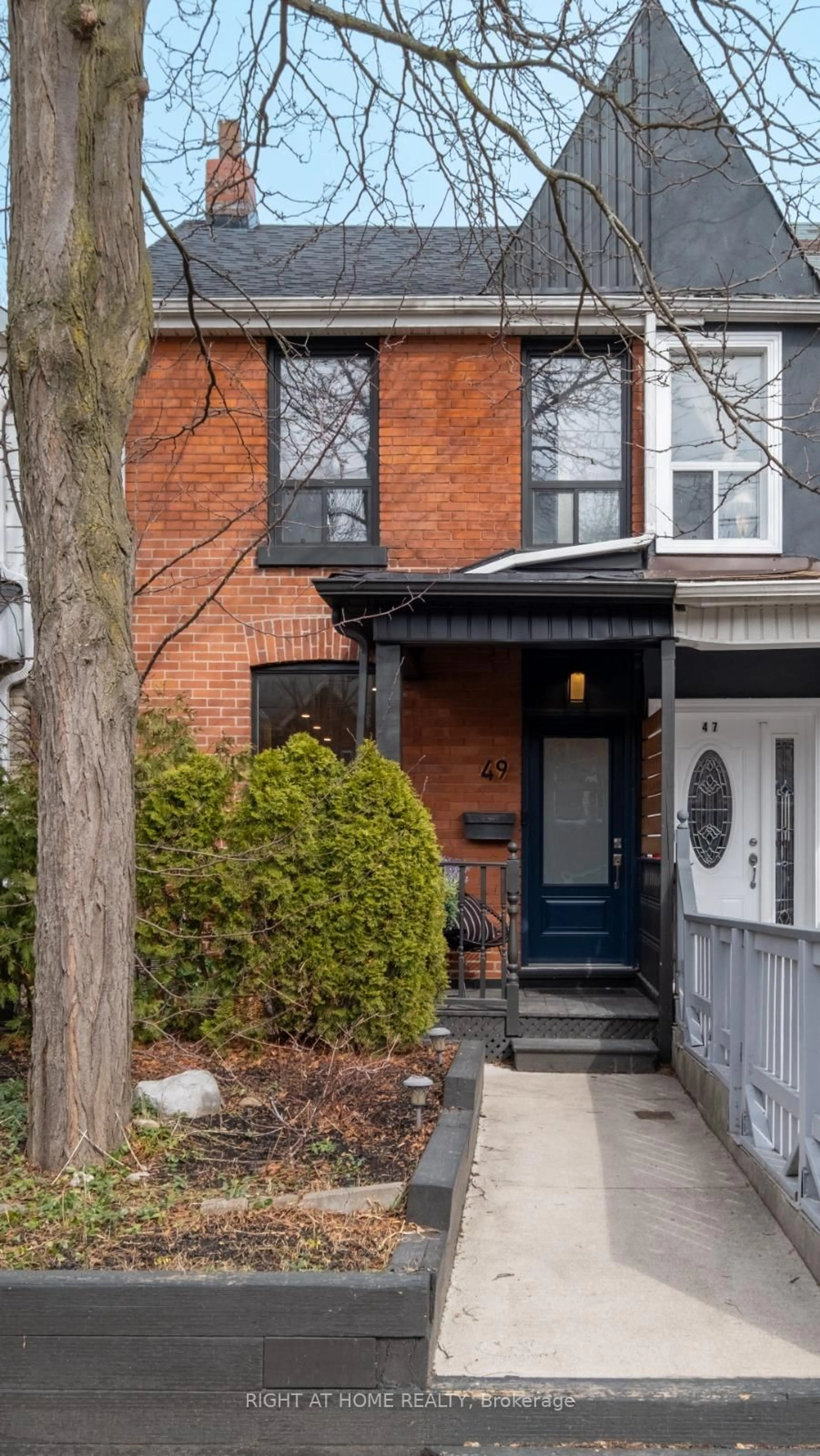 Home with brick exterior material, street for 49 Osler St, Toronto Ontario M6P 4A1