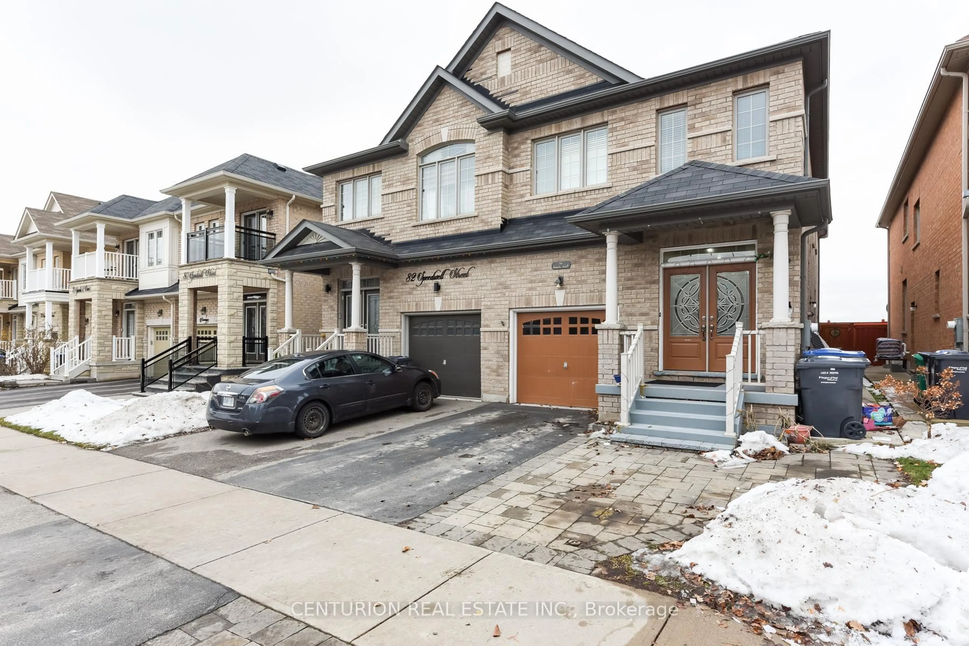 Home with brick exterior material, street for 84 Speedwell St, Brampton Ontario L6X 5H1