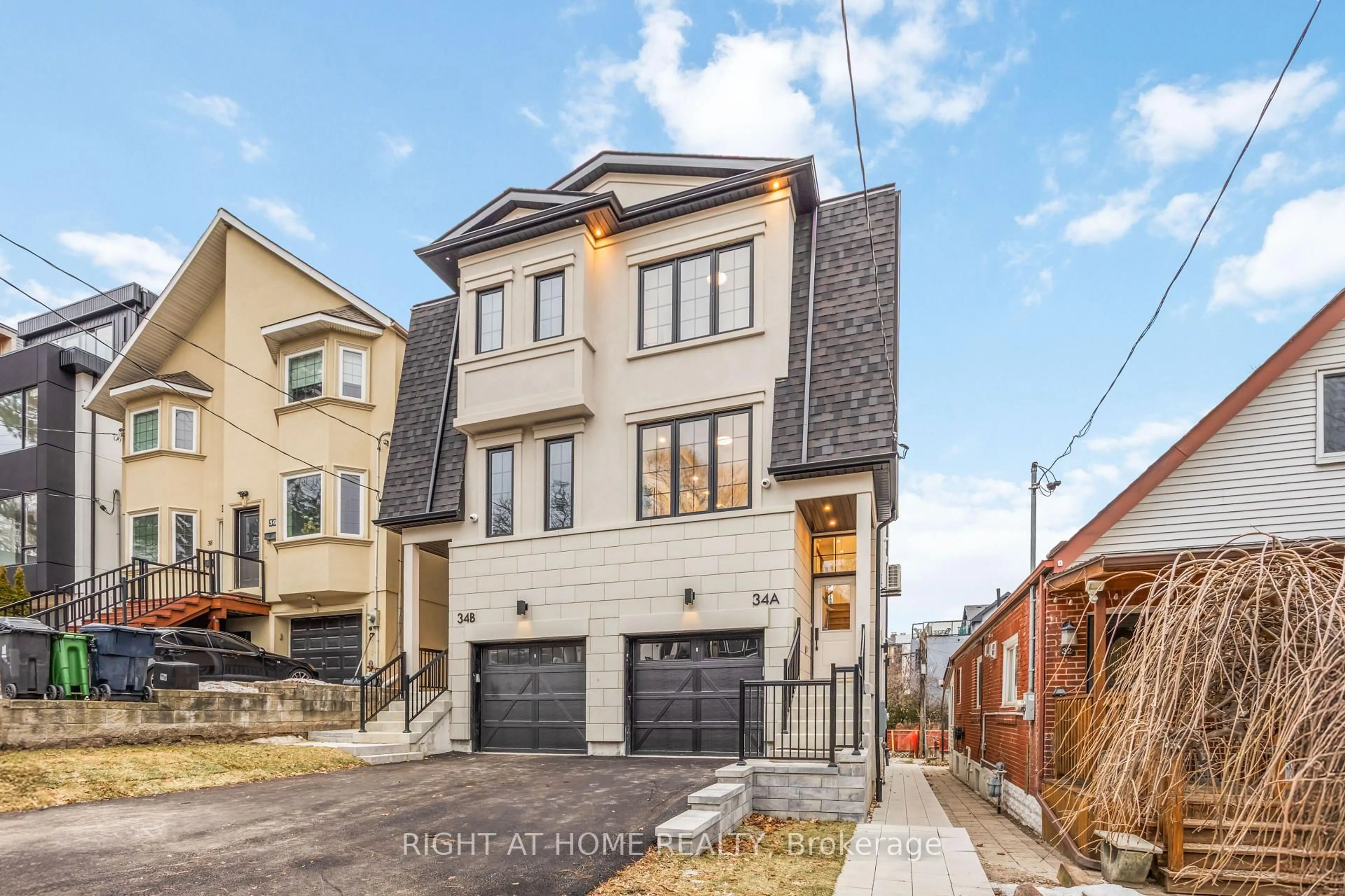 Home with brick exterior material, street for 34A Morningside Ave, Toronto Ontario M6S 1C4