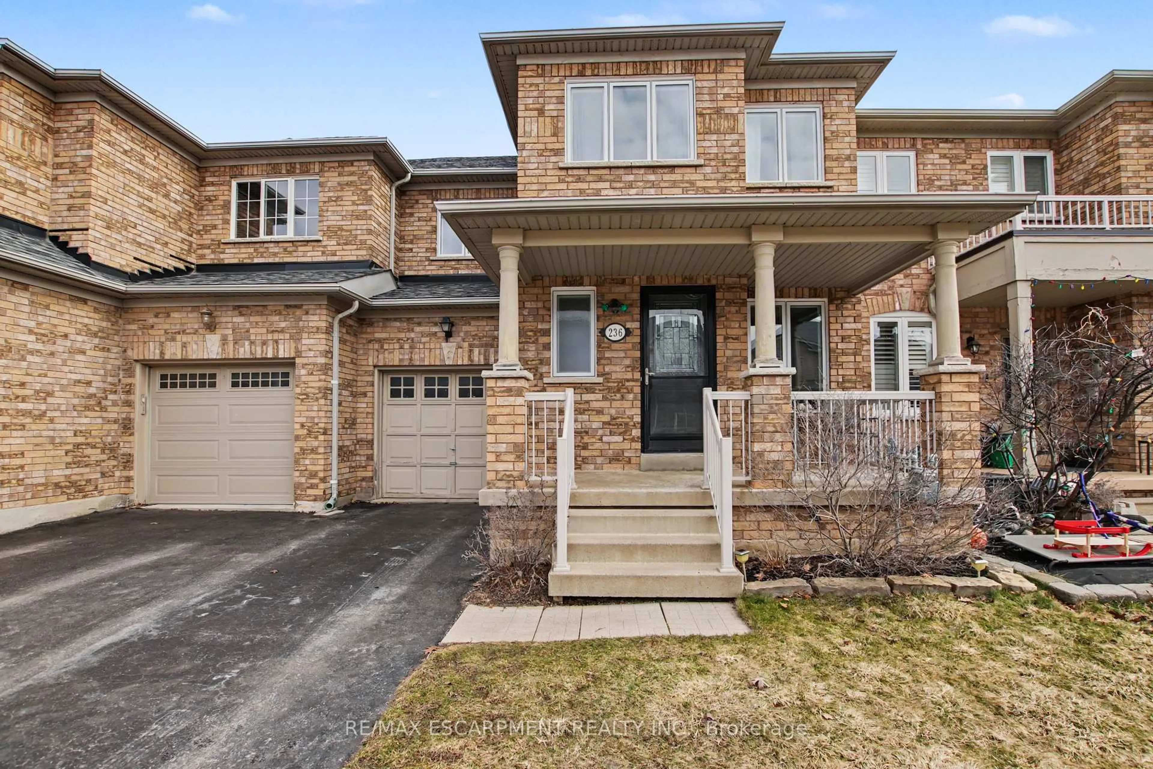 Home with brick exterior material, street for 236 Fitzgerald Cres, Milton Ontario L9T 5Y4