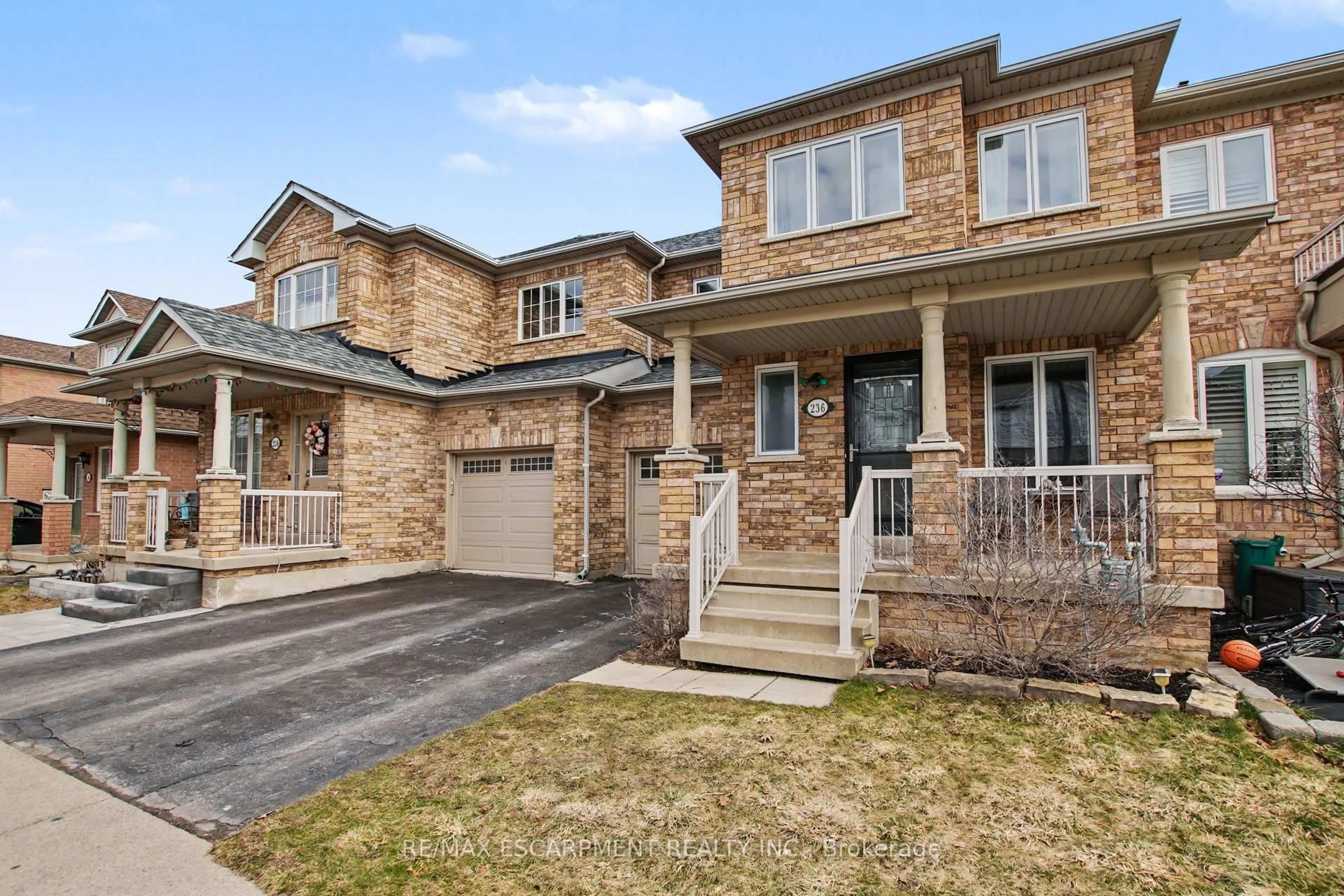Home with brick exterior material, street for 236 Fitzgerald Cres, Milton Ontario L9T 5Y4