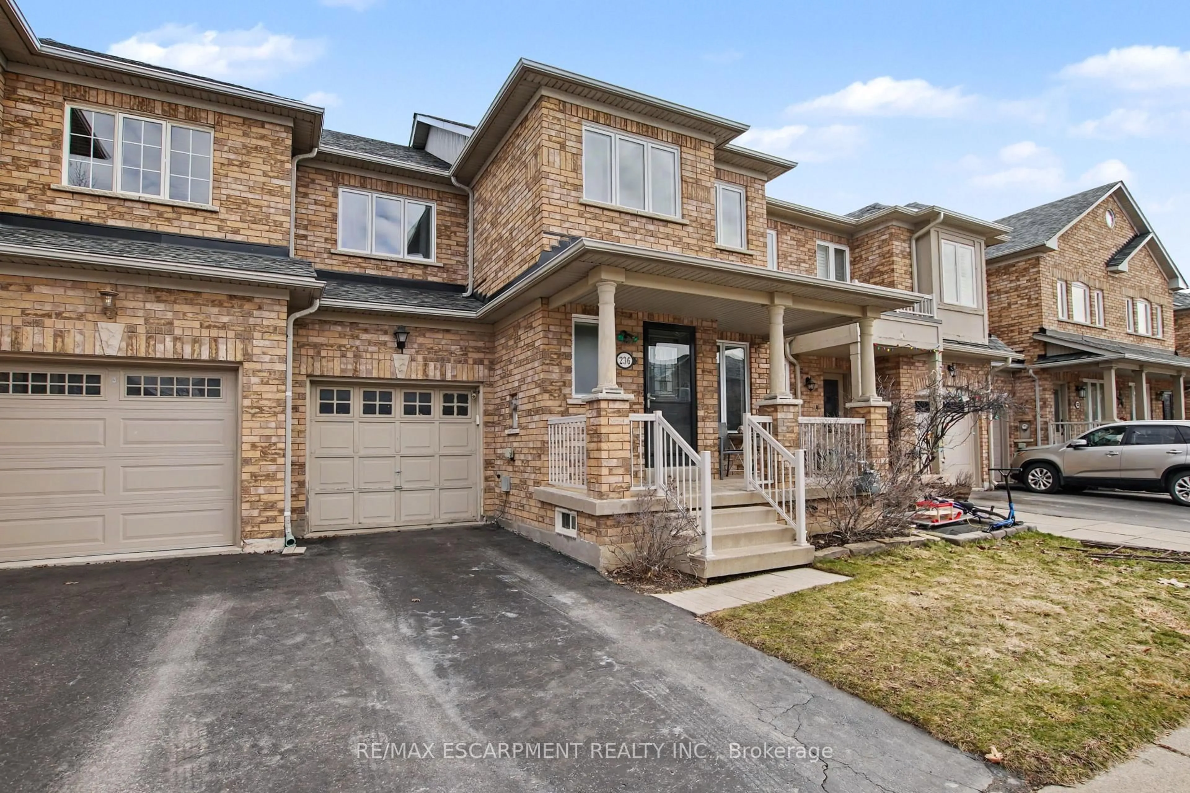 Home with brick exterior material, street for 236 Fitzgerald Cres, Milton Ontario L9T 5Y4