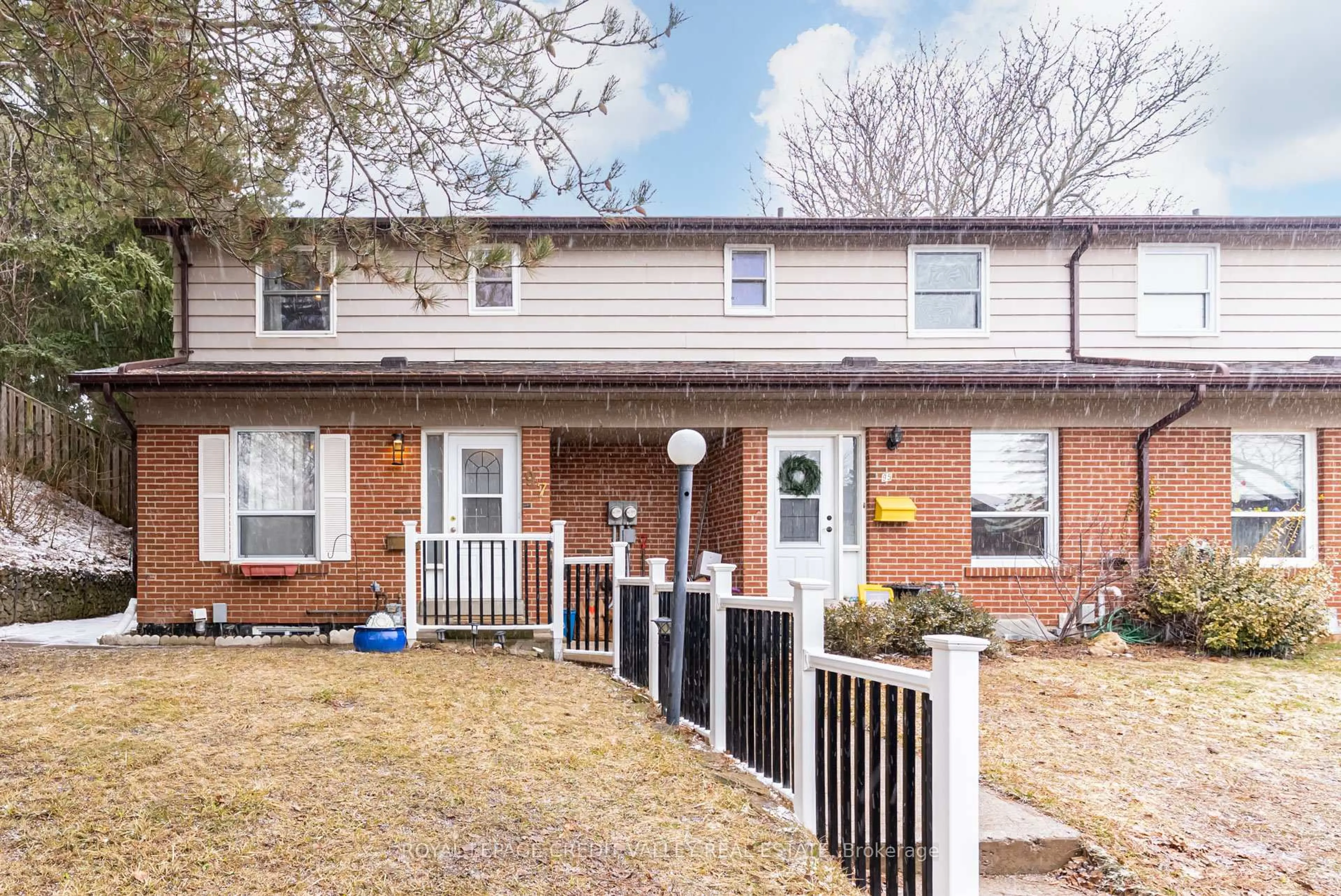 Home with brick exterior material, street for 97 Kingham Rd, Halton Hills Ontario L7J 1S3