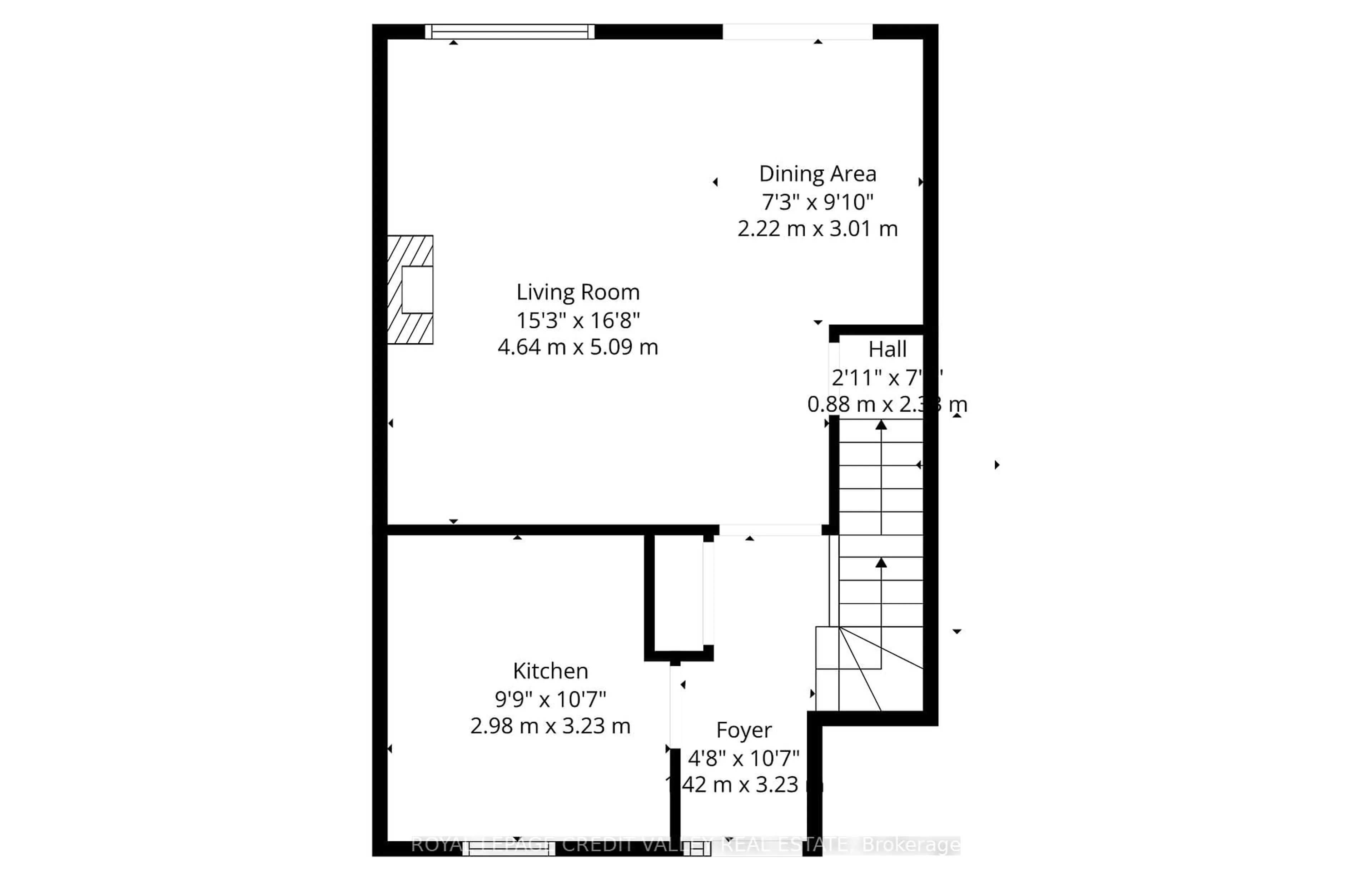 Floor plan for 97 Kingham Rd, Halton Hills Ontario L7J 1S3