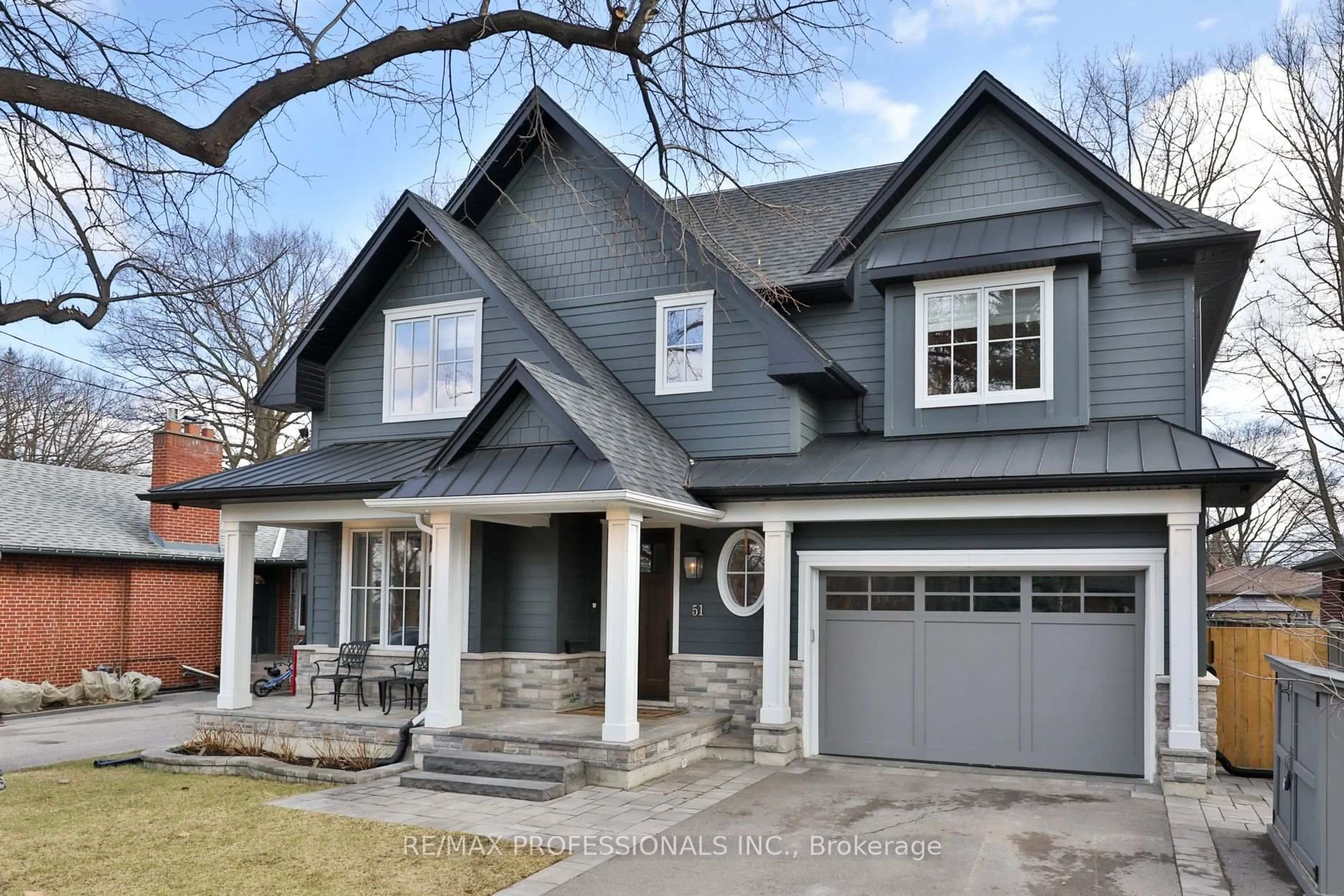 Home with brick exterior material, street for 51 Saybrook Ave, Toronto Ontario M8Z 2V6