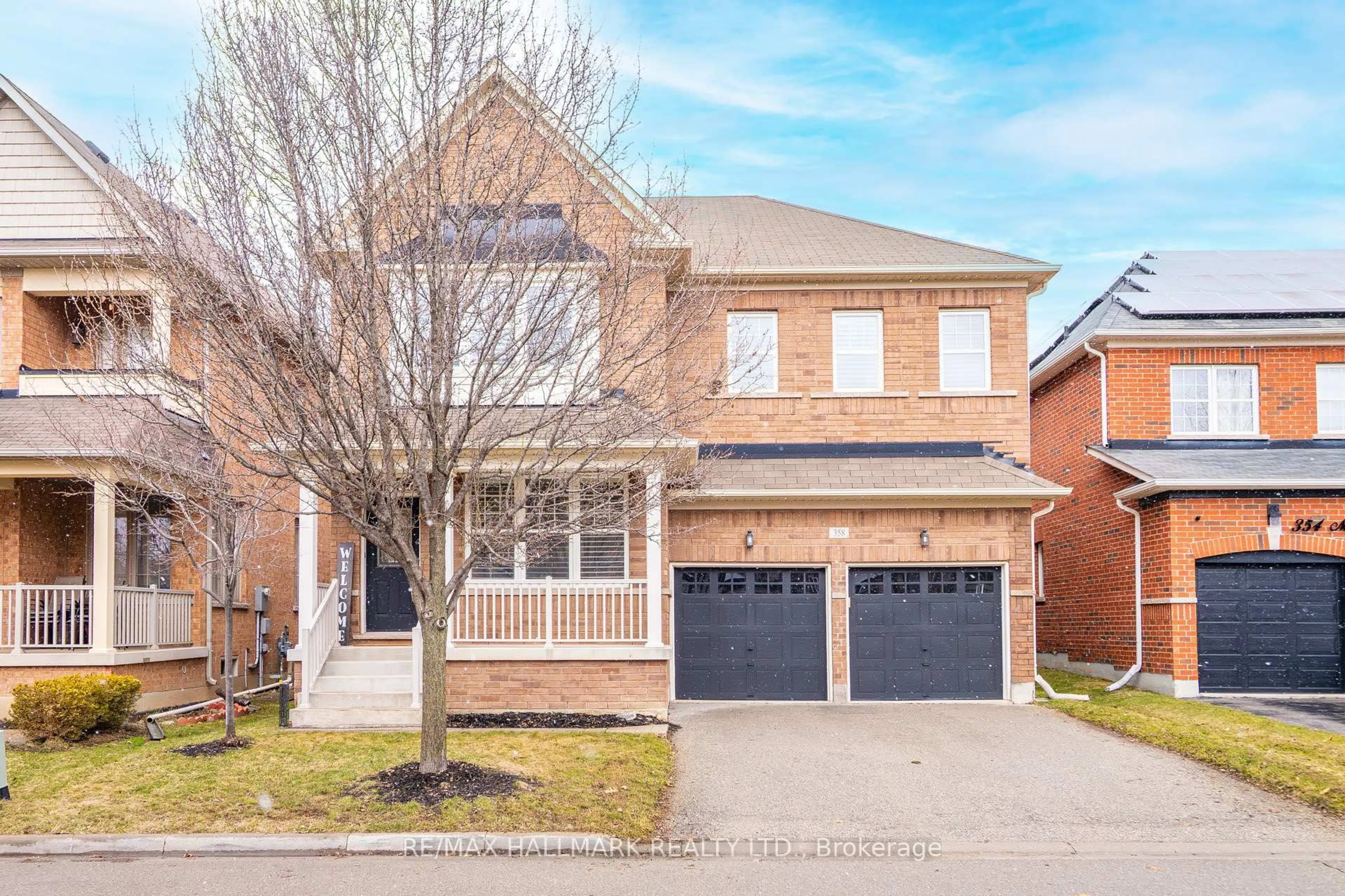 Home with brick exterior material, street for 358 Malboeuf Crt, Milton Ontario L9T 7Y3