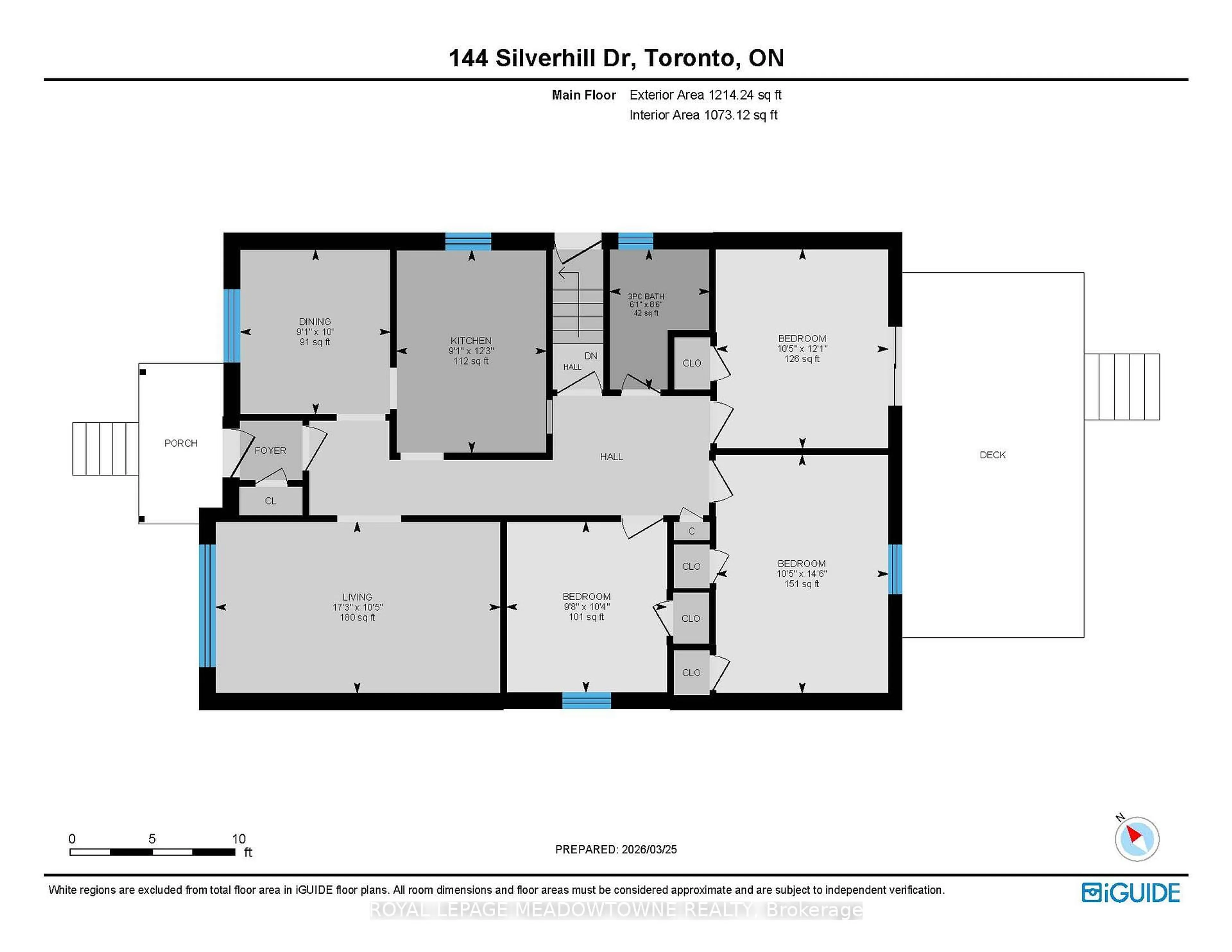 Floor plan for 144 Silverhill Dr, Toronto Ontario M9B 3W7