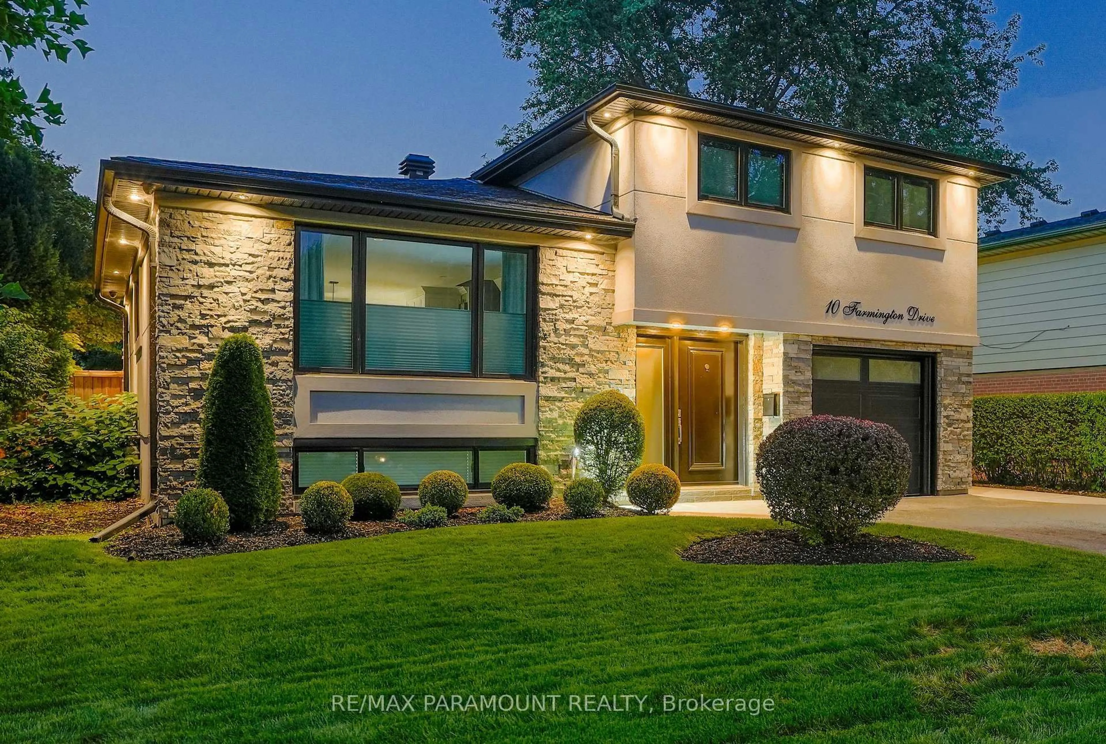 Home with brick exterior material, street for 10 Farmington Dr, Brampton Ontario L6W 2V2