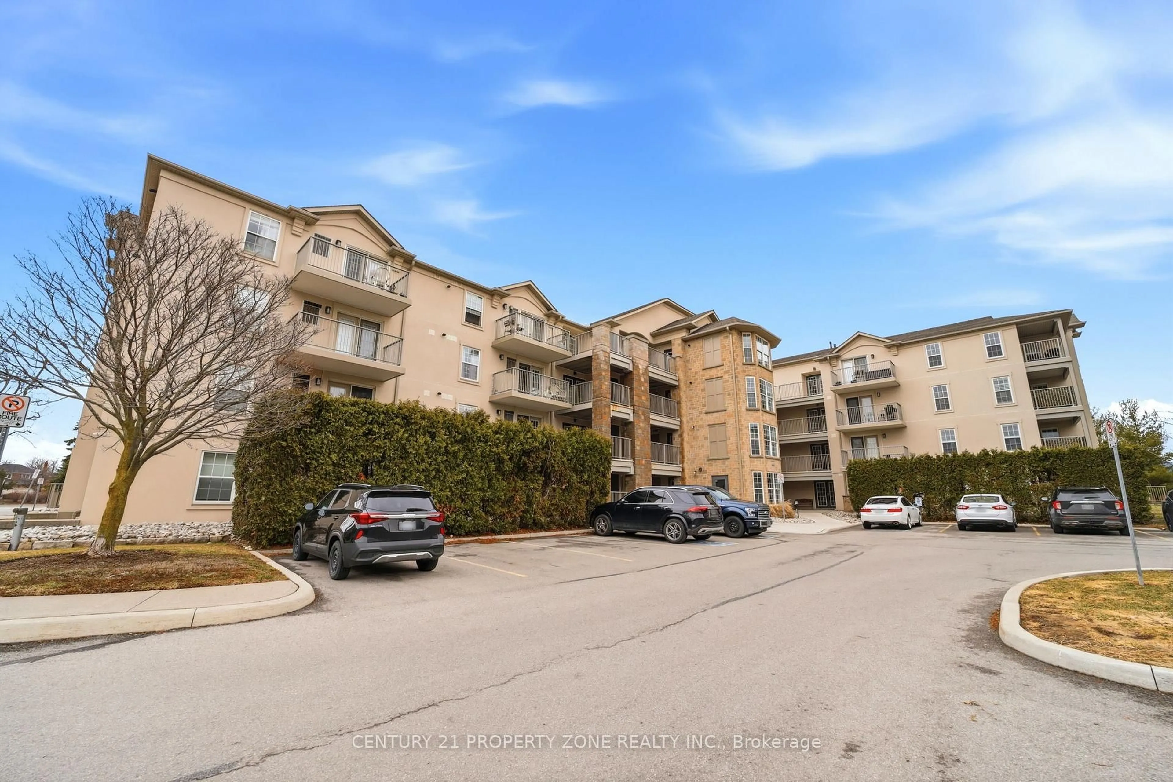 A pic from outside/outdoor area/front of a property/back of a property/a pic from drone, unknown for 306 - 1440 Bishops Gate, Oakville Ontario L6M 4M9