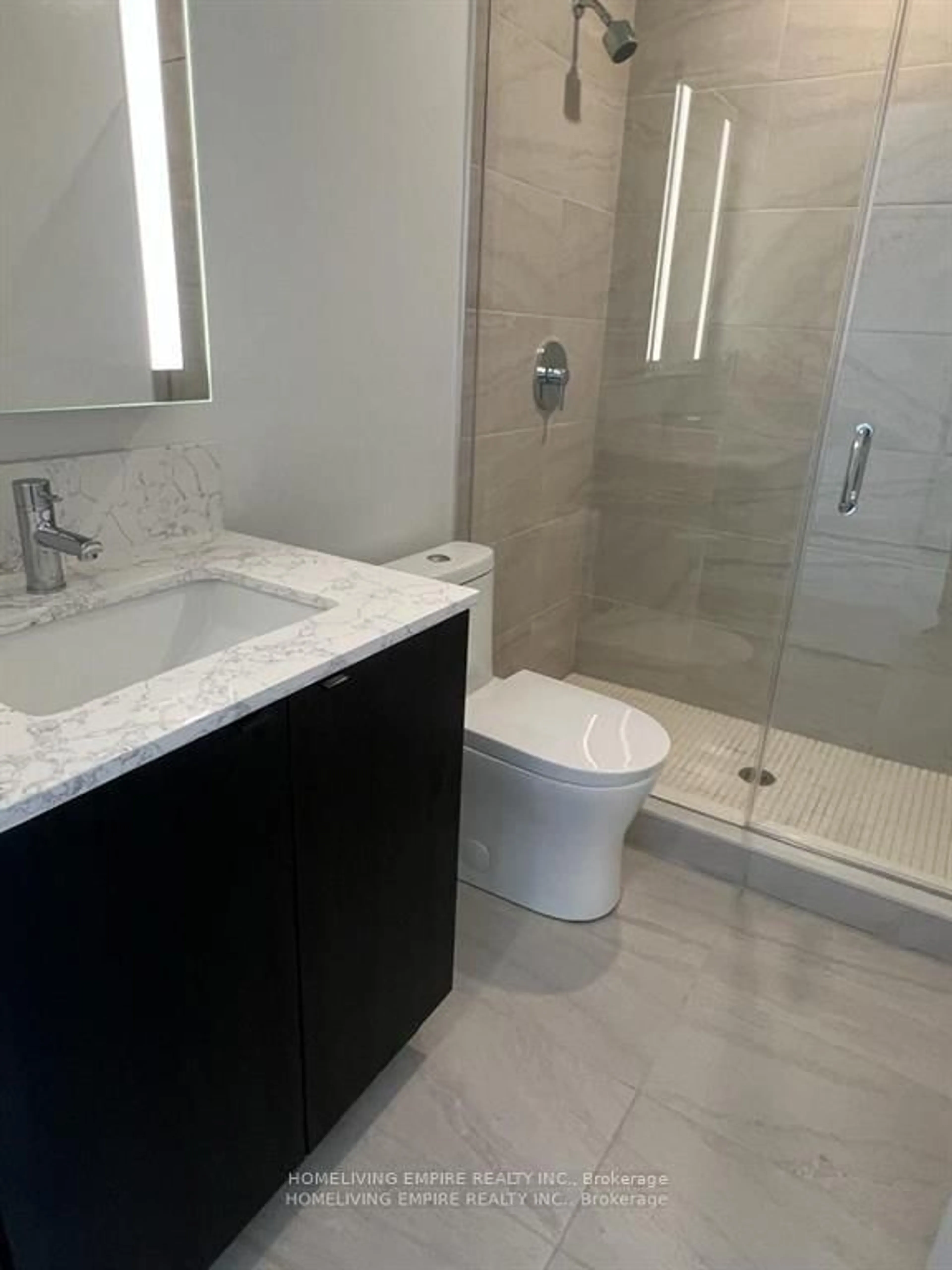 Contemporary bathroom, ceramic/tile floor for 270 Dufferin St #206, Toronto Ontario M6K 0H8