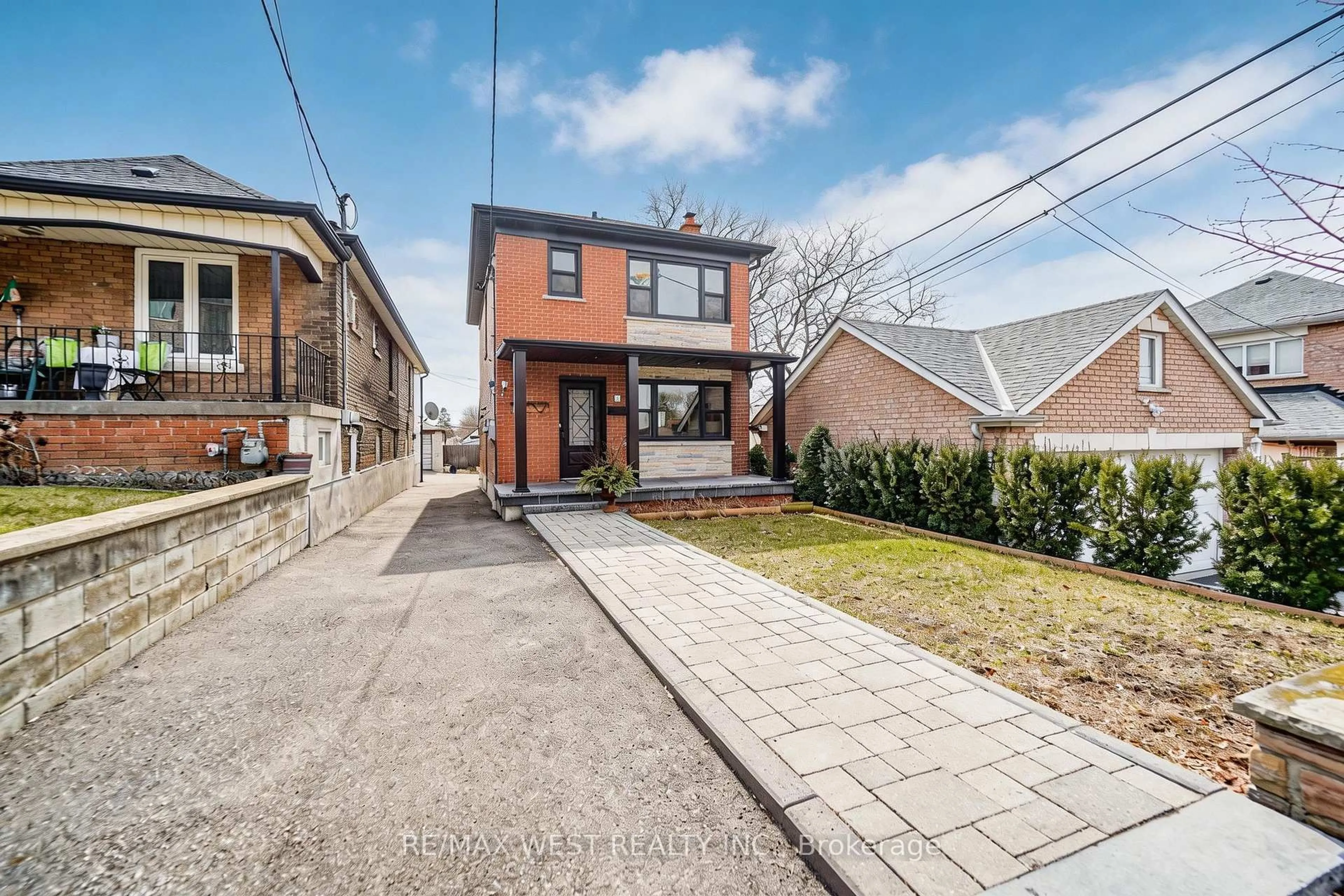 Home with brick exterior material, street for 11 Helen Ave, Toronto Ontario M6N 2B4