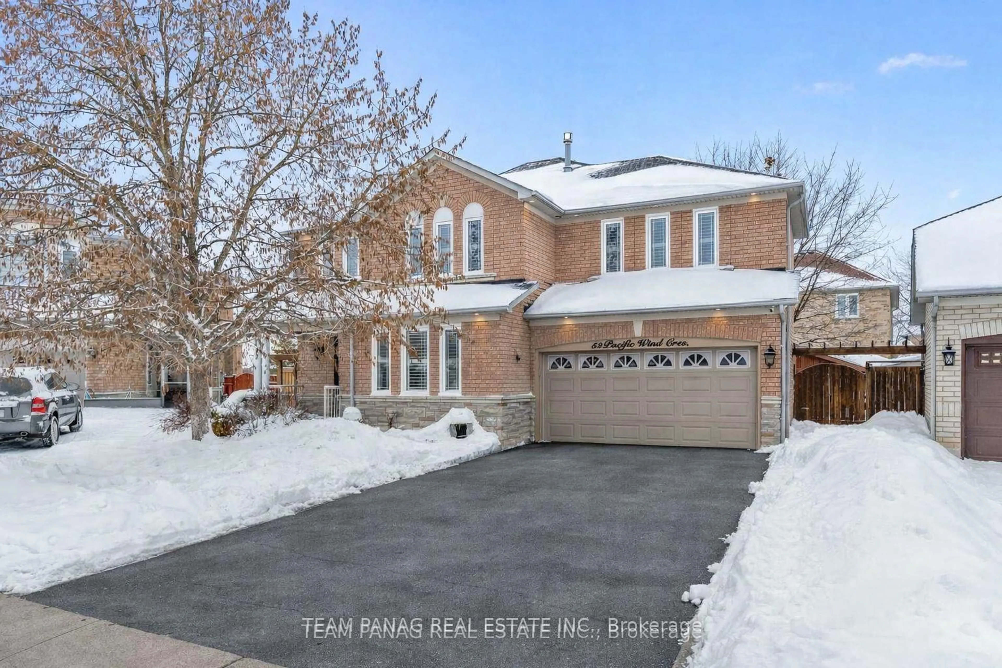 Home with brick exterior material, street for 52 Pacific Wind Cres, Brampton Ontario L6R 2B1