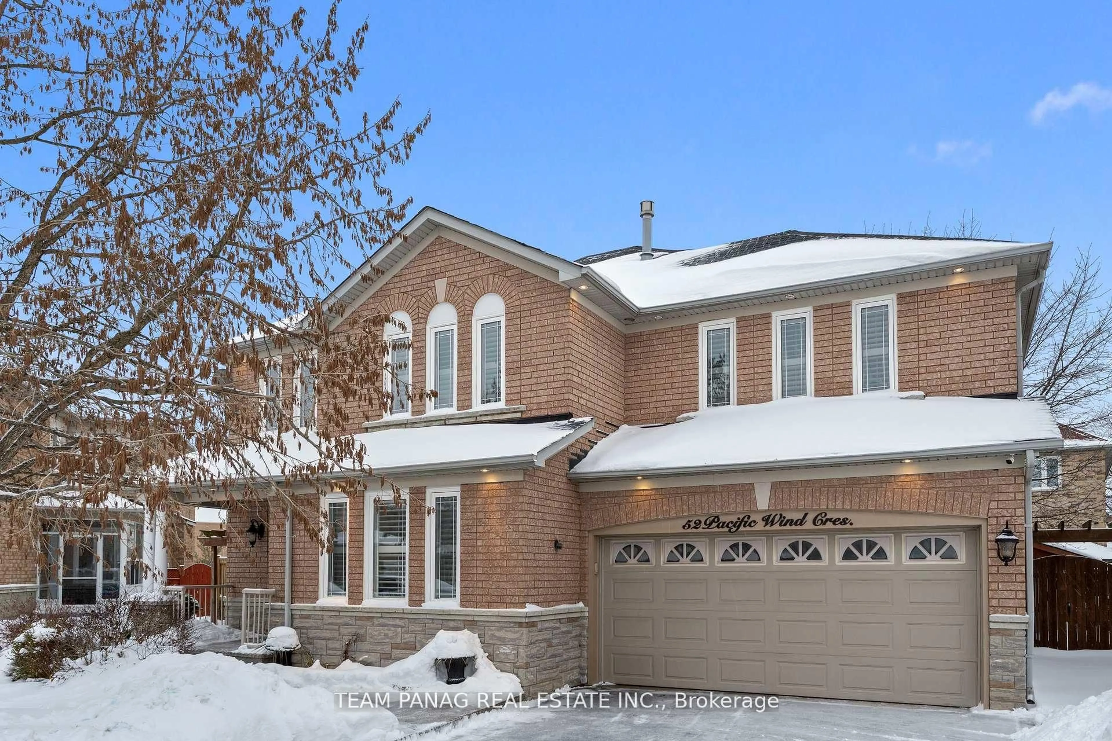 Home with brick exterior material, street for 52 Pacific Wind Cres, Brampton Ontario L6R 2B1