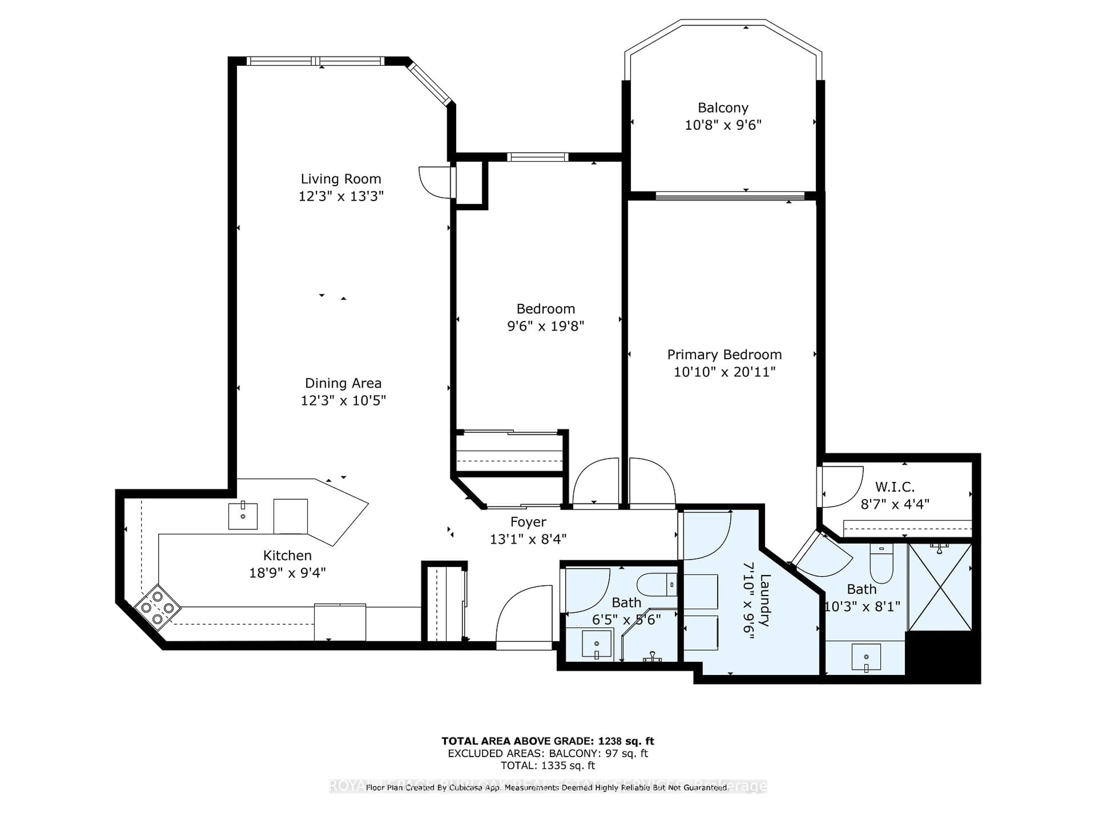 Floor plan for 2075 Amherst Heights Dr #219, Burlington Ontario L7P 5B8