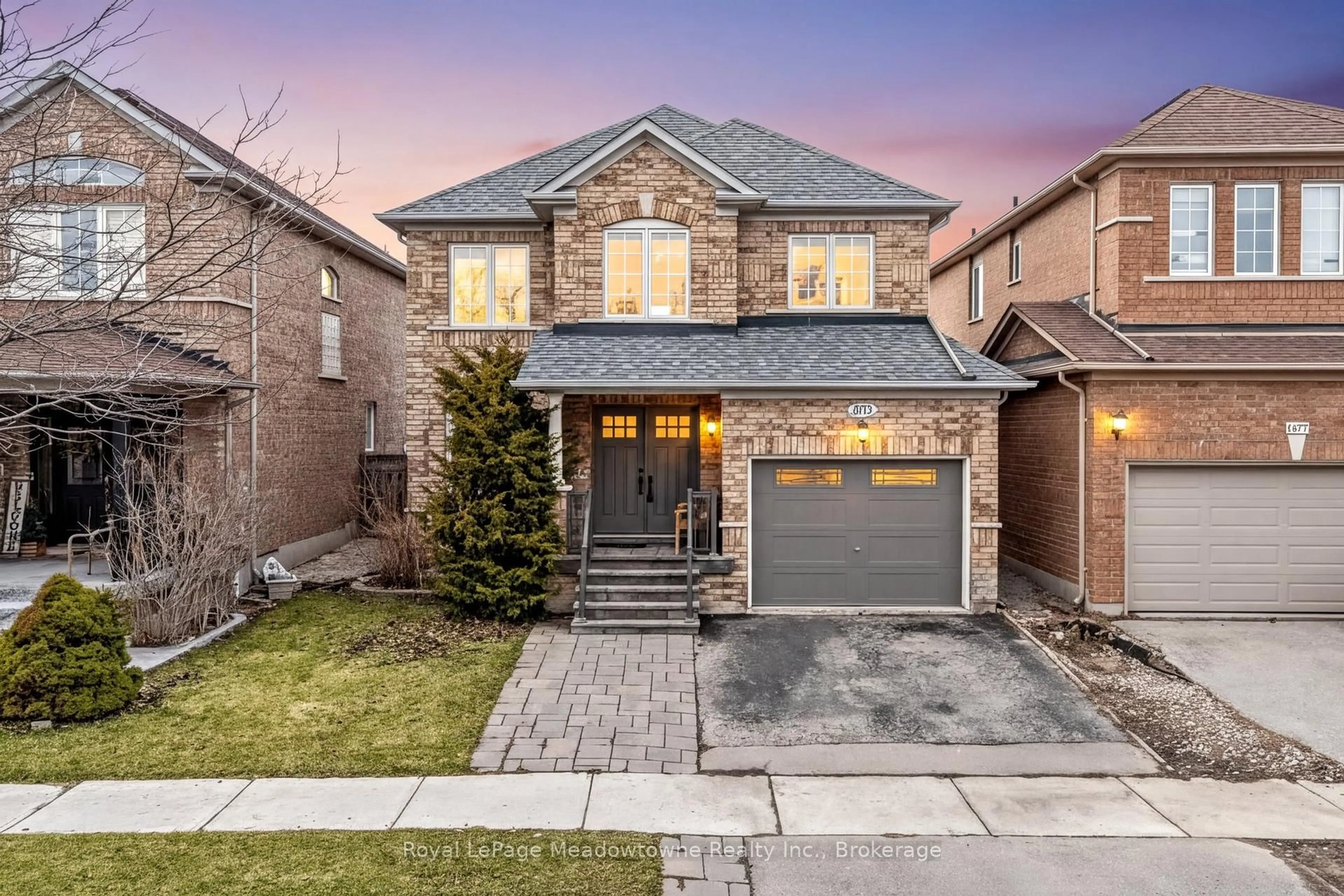 Home with brick exterior material, street for 1075 Sprucedale Lane, Milton Ontario L9T 5P3