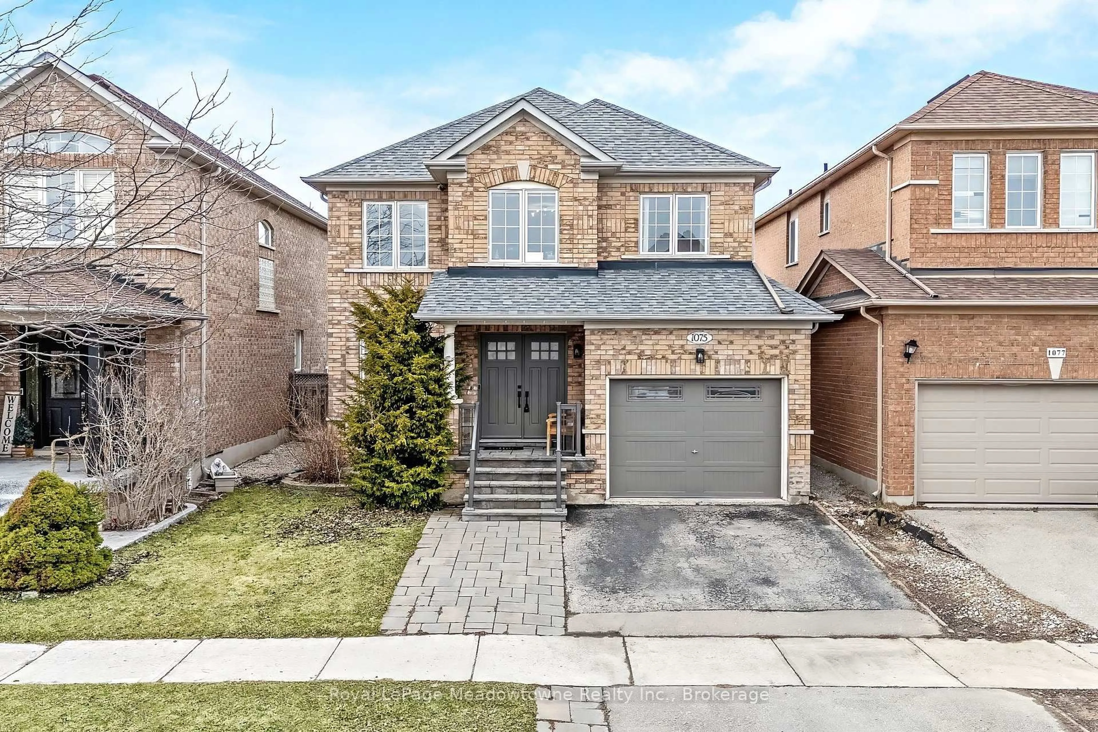 Home with brick exterior material, street for 1075 Sprucedale Lane, Milton Ontario L9T 5P3