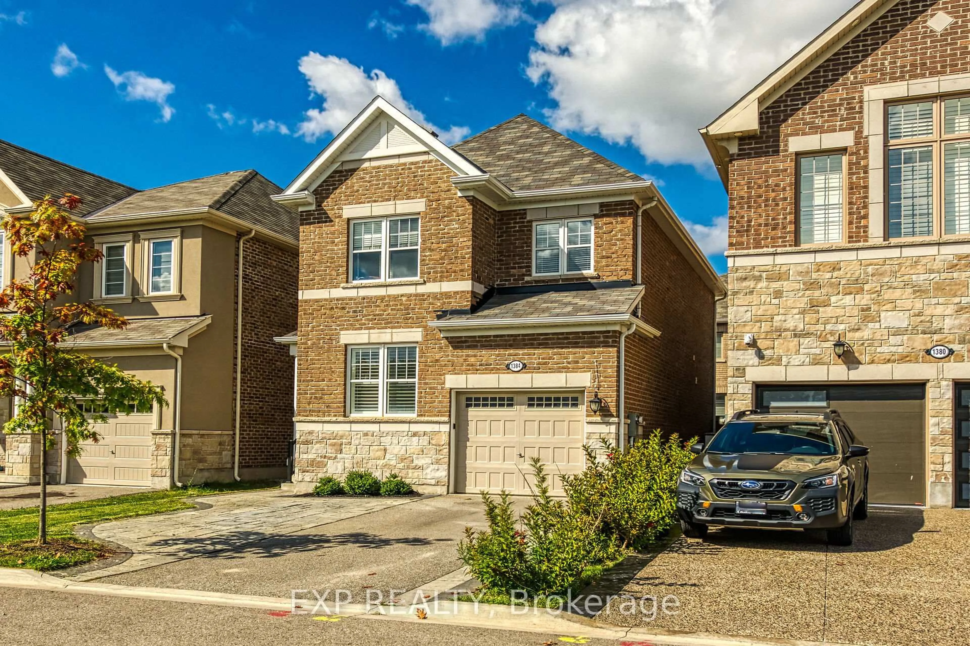 Home with brick exterior material, street for 1384 Basswood Cres, Milton Ontario L9E 1M4