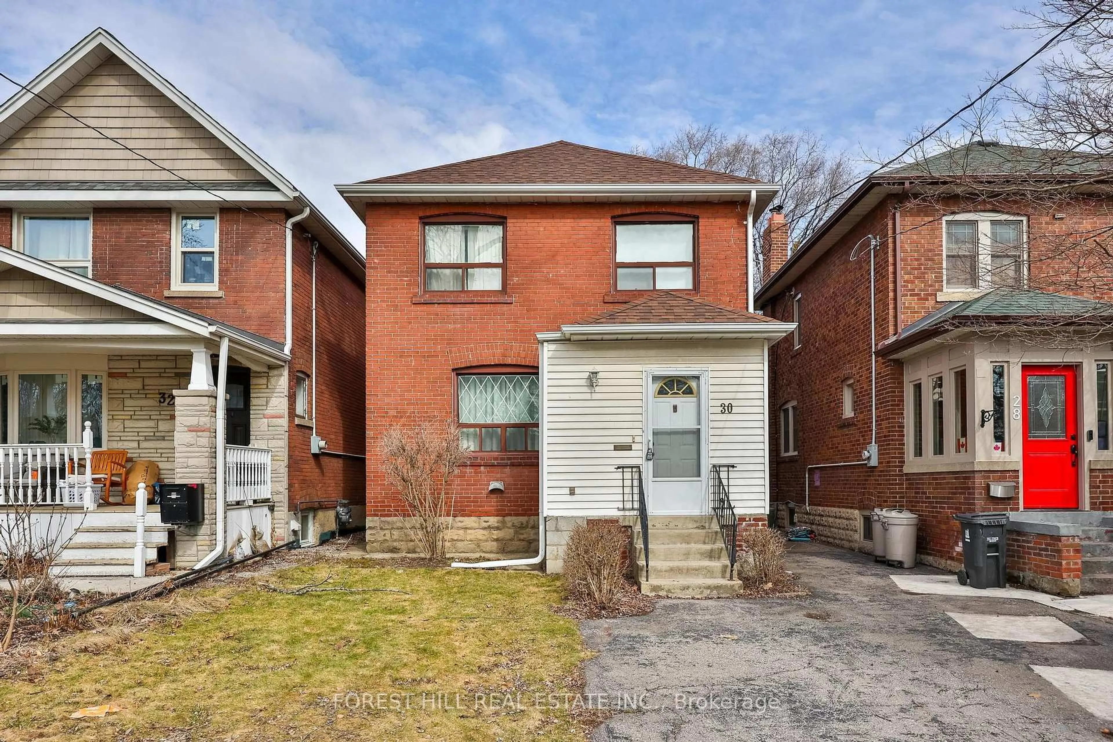 Home with brick exterior material, street for 30 Murrie St, Toronto Ontario M8V 1X7