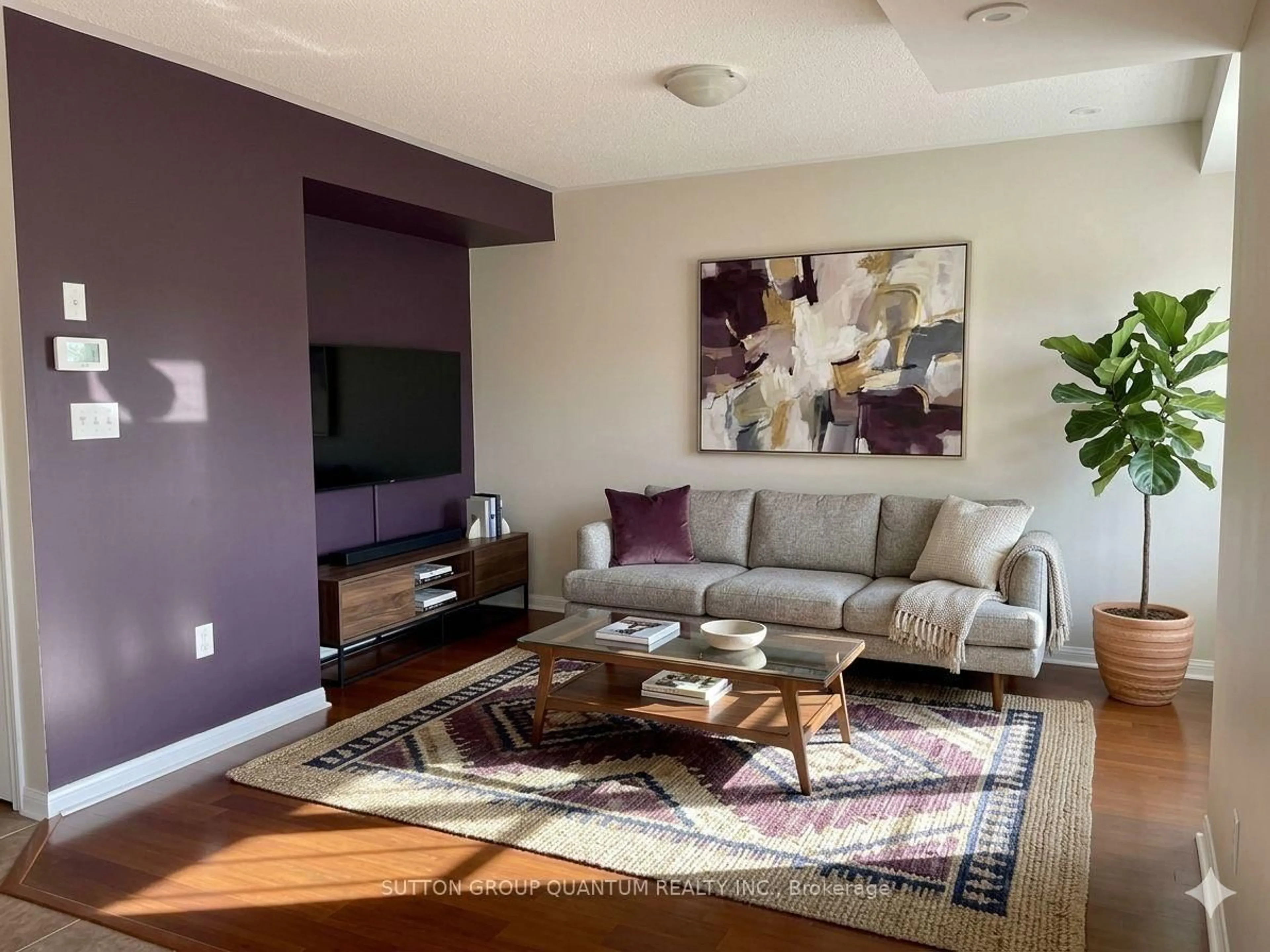 Living room with furniture, unknown for 594 Shoreline Dr #3, Mississauga Ontario L5B 0A8