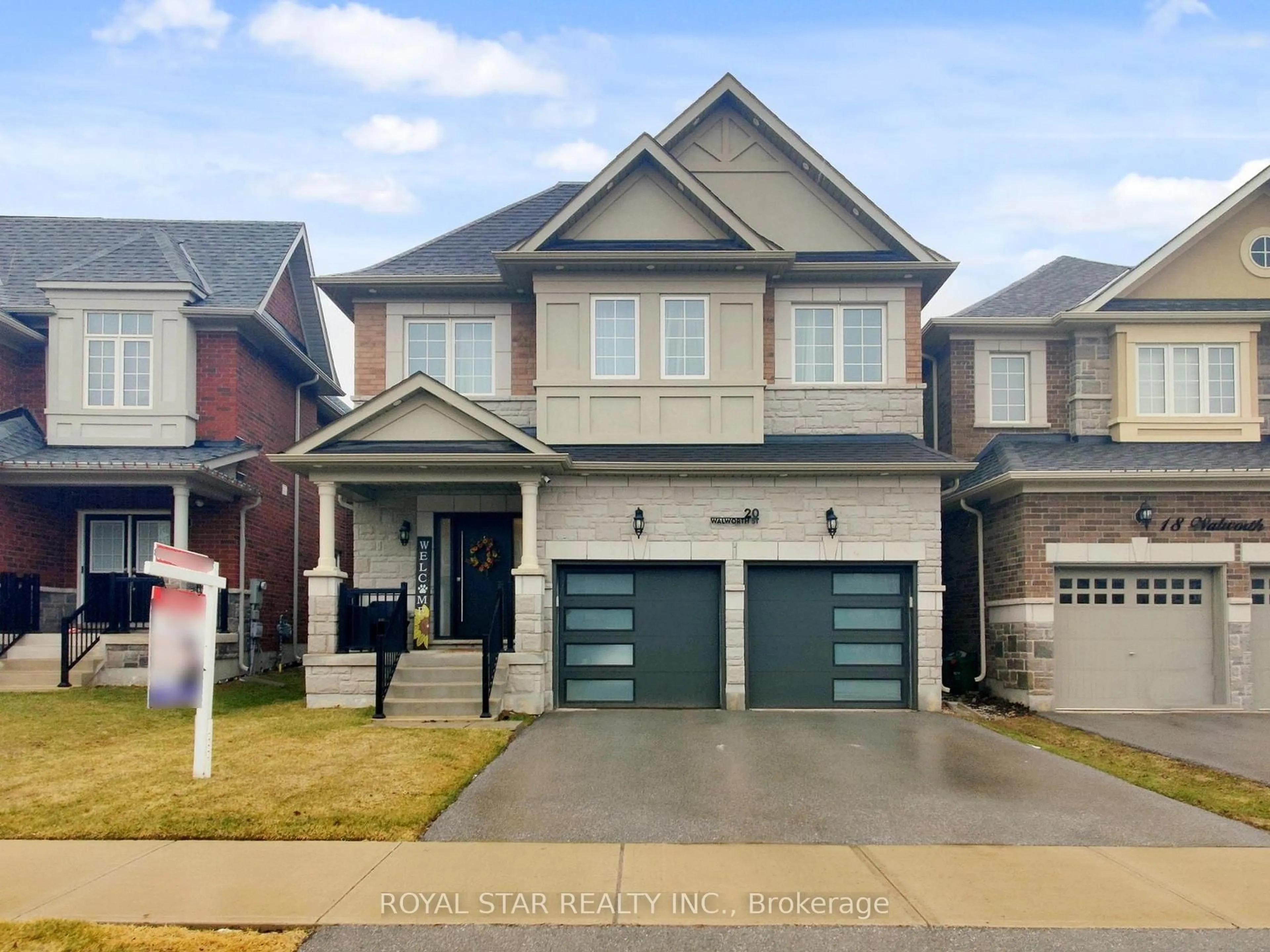 Home with brick exterior material, street for 20 Walworth St, Halton Hills Ontario L7G 0N5