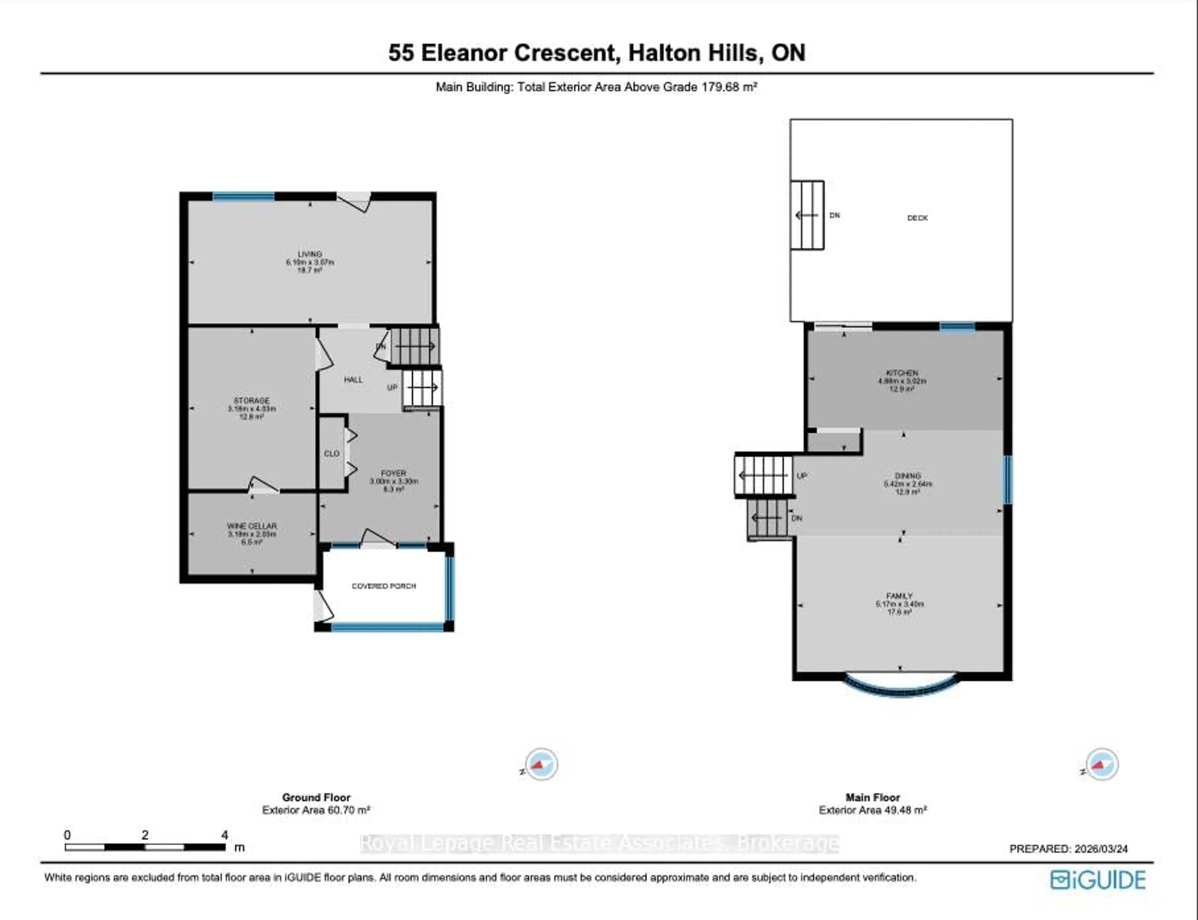 Floor plan for 55 Eleanor Cres, Halton Hills Ontario L7G 2T7
