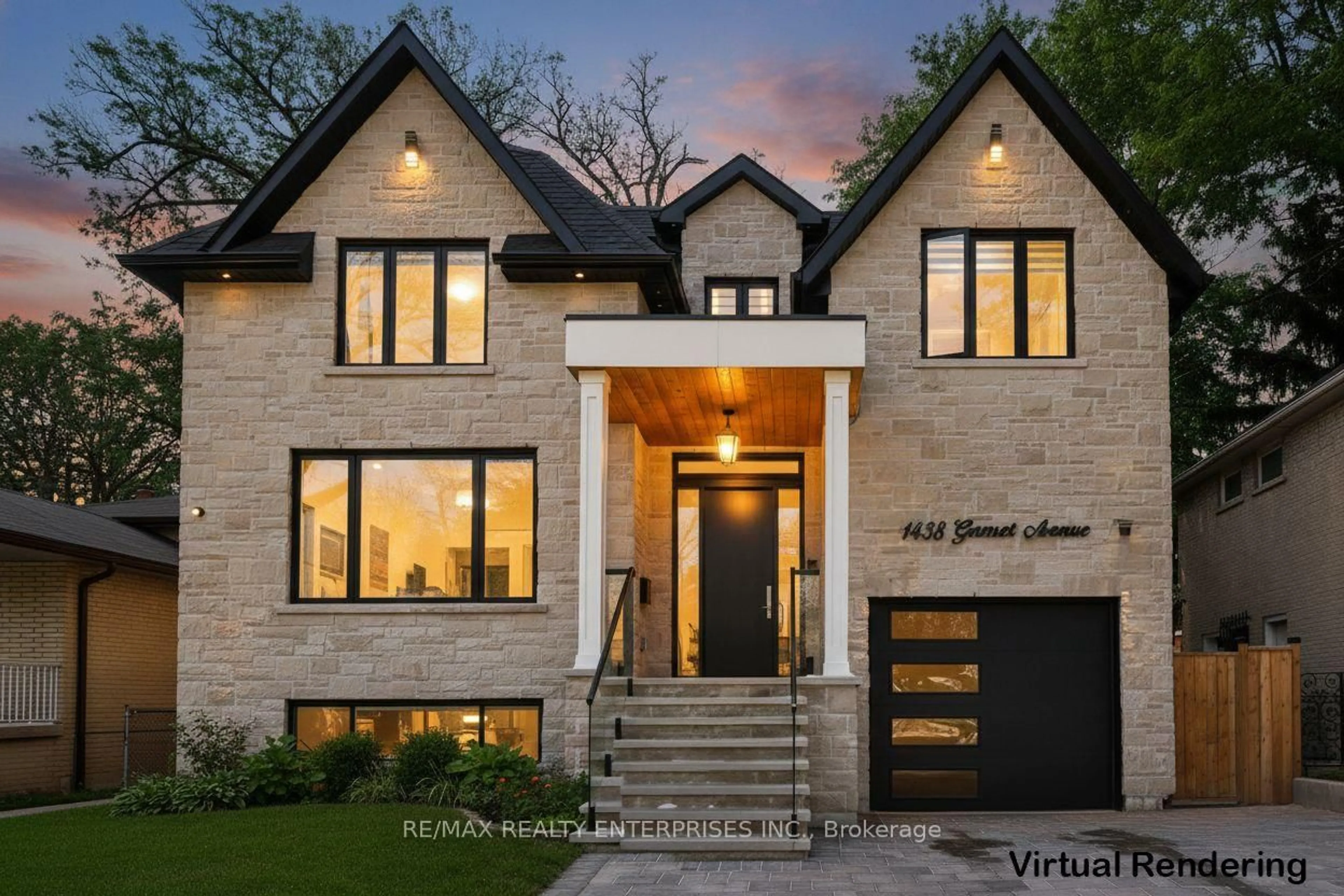 Home with brick exterior material, street for 1438 Garnet Ave, Mississauga Ontario L5G 4C6